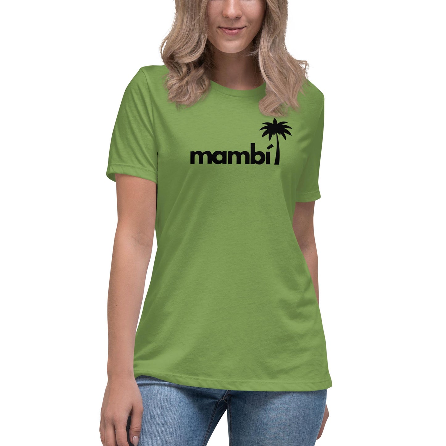 "Abigail" Relaxed-Fit Logo Tee | Women's | Black Logo