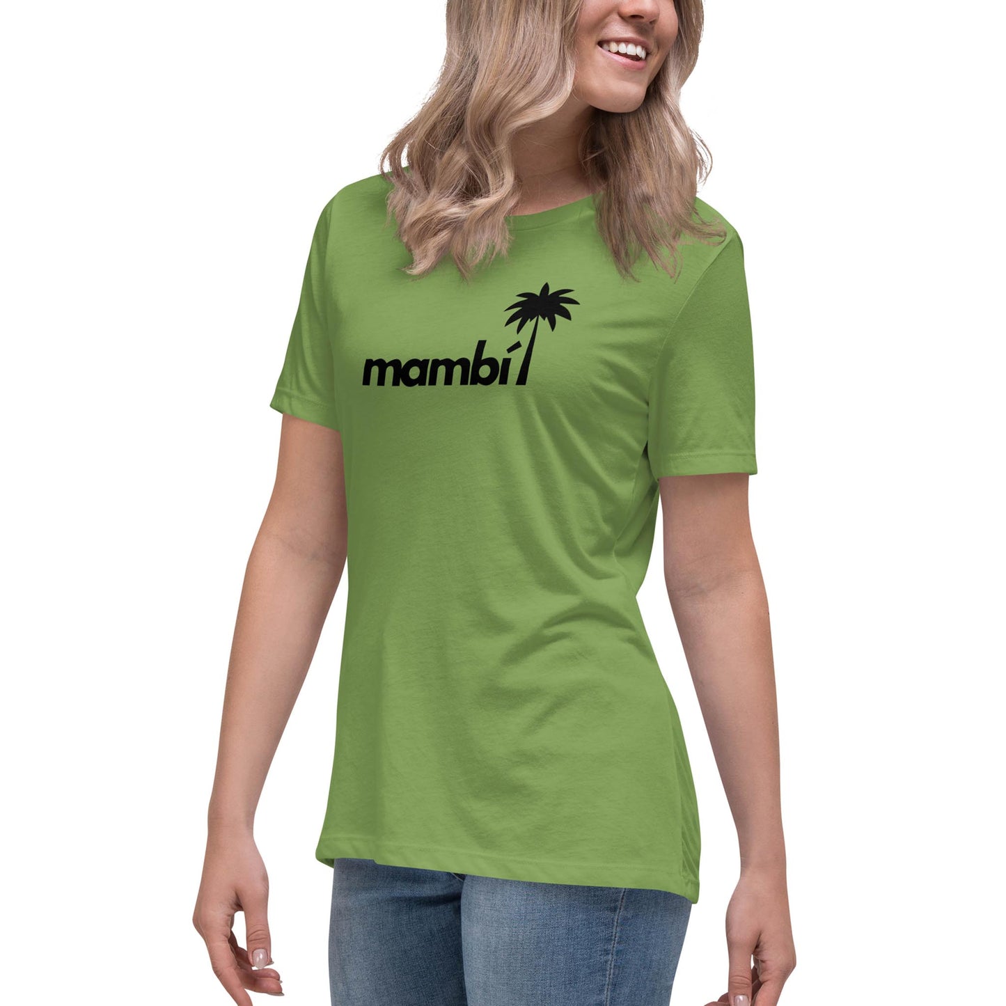 "Abigail" Relaxed-Fit Logo Tee | Women's | Black Logo