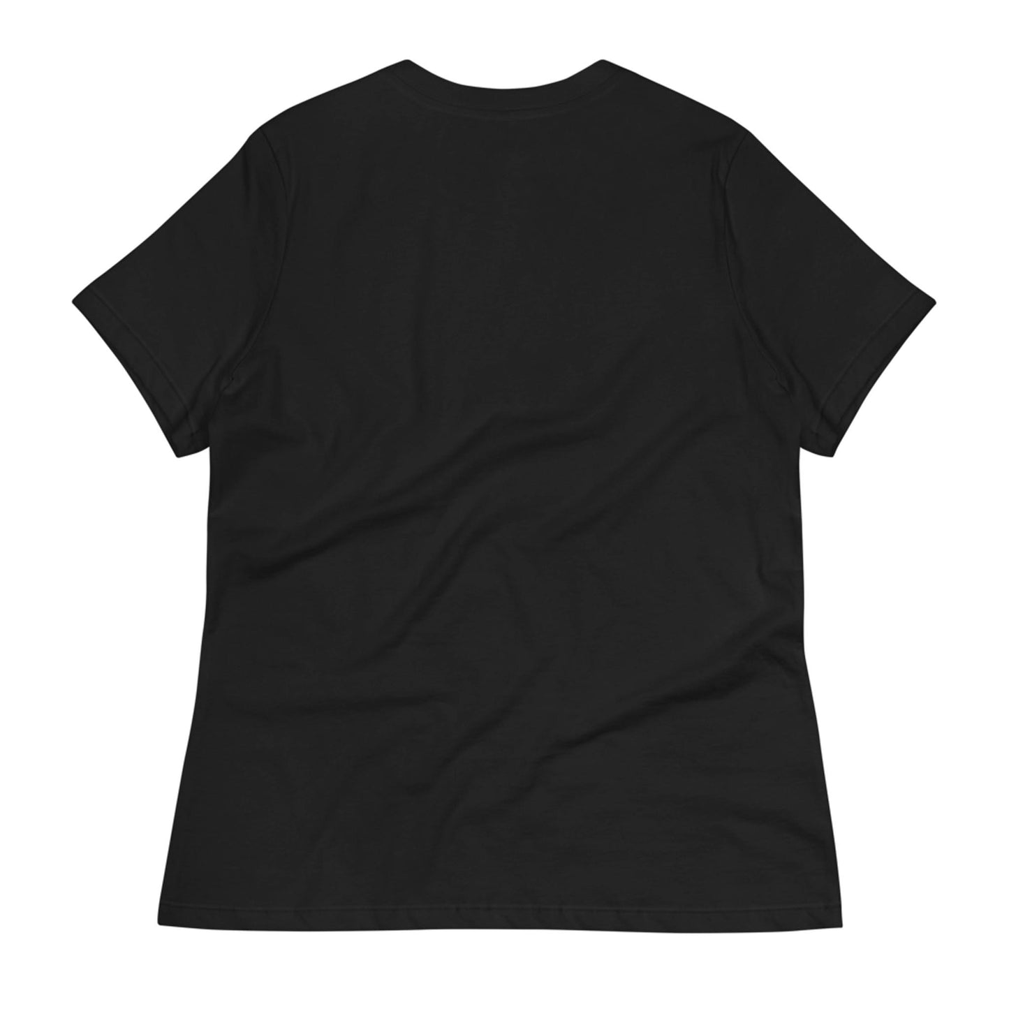 "Abigail" Relaxed-Fit Logo Tee | Women's | White Logo