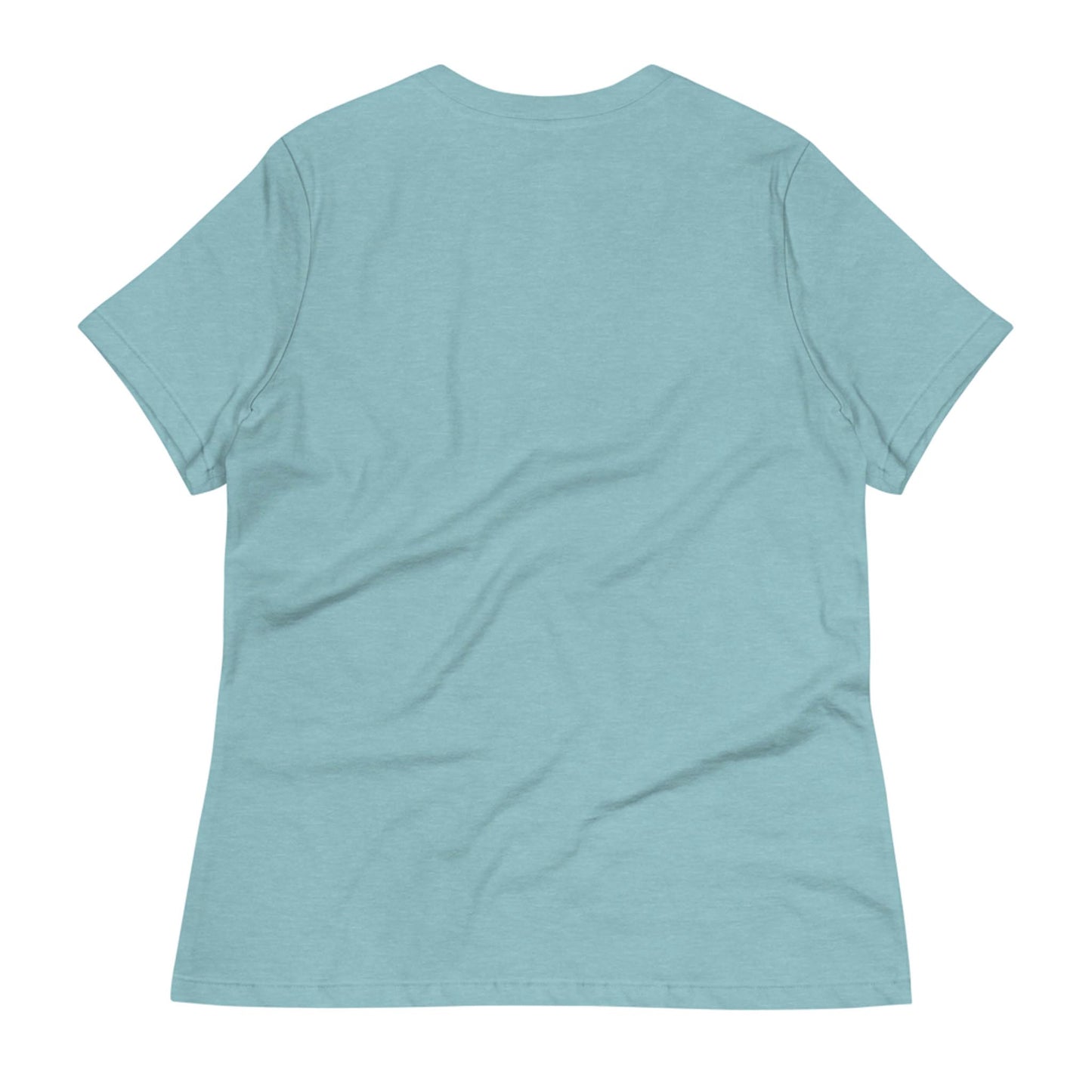 "Abigail" Relaxed-Fit Logo Tee | Women's | White Logo
