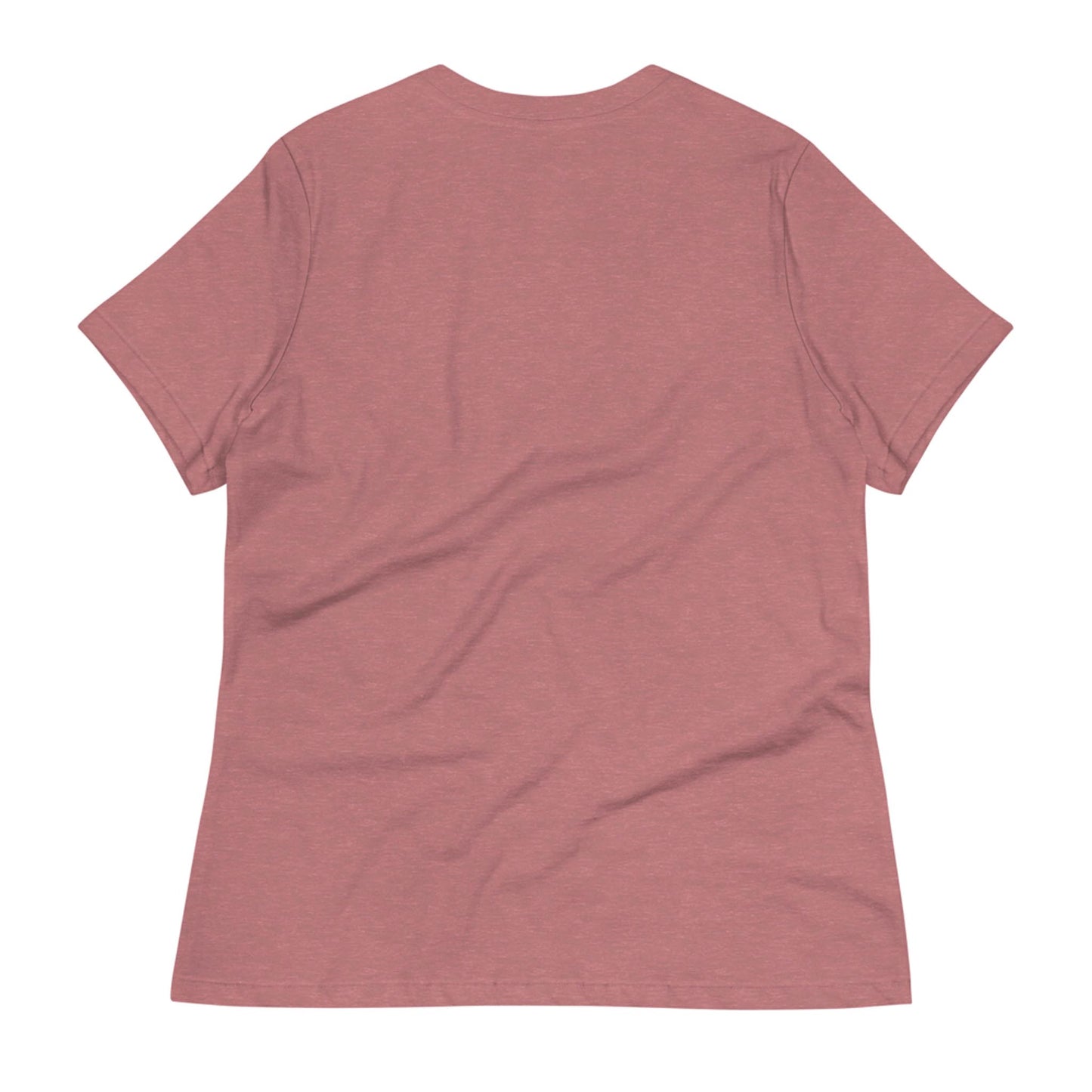 "Abigail" Relaxed-Fit Logo Tee | Women's | White Logo