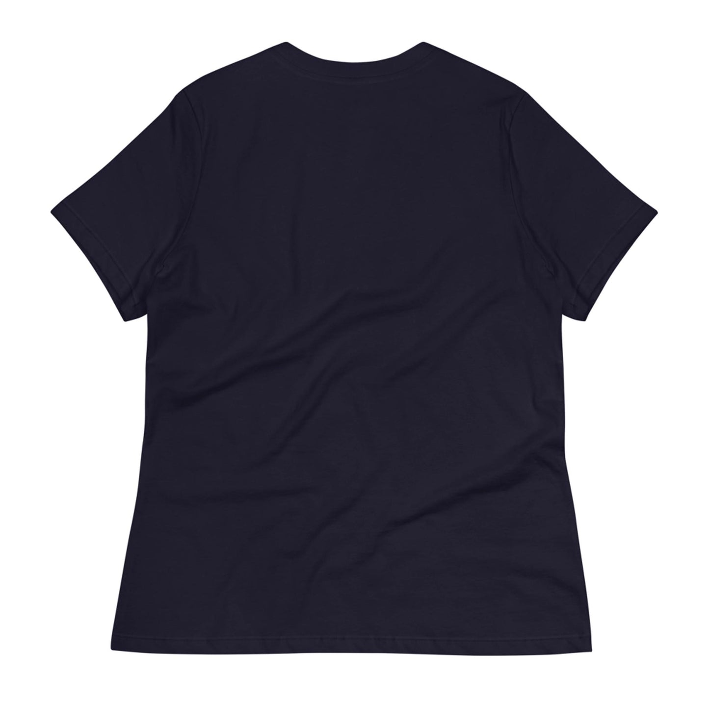 "Abigail" Relaxed-Fit Logo Tee | Women's | White Logo