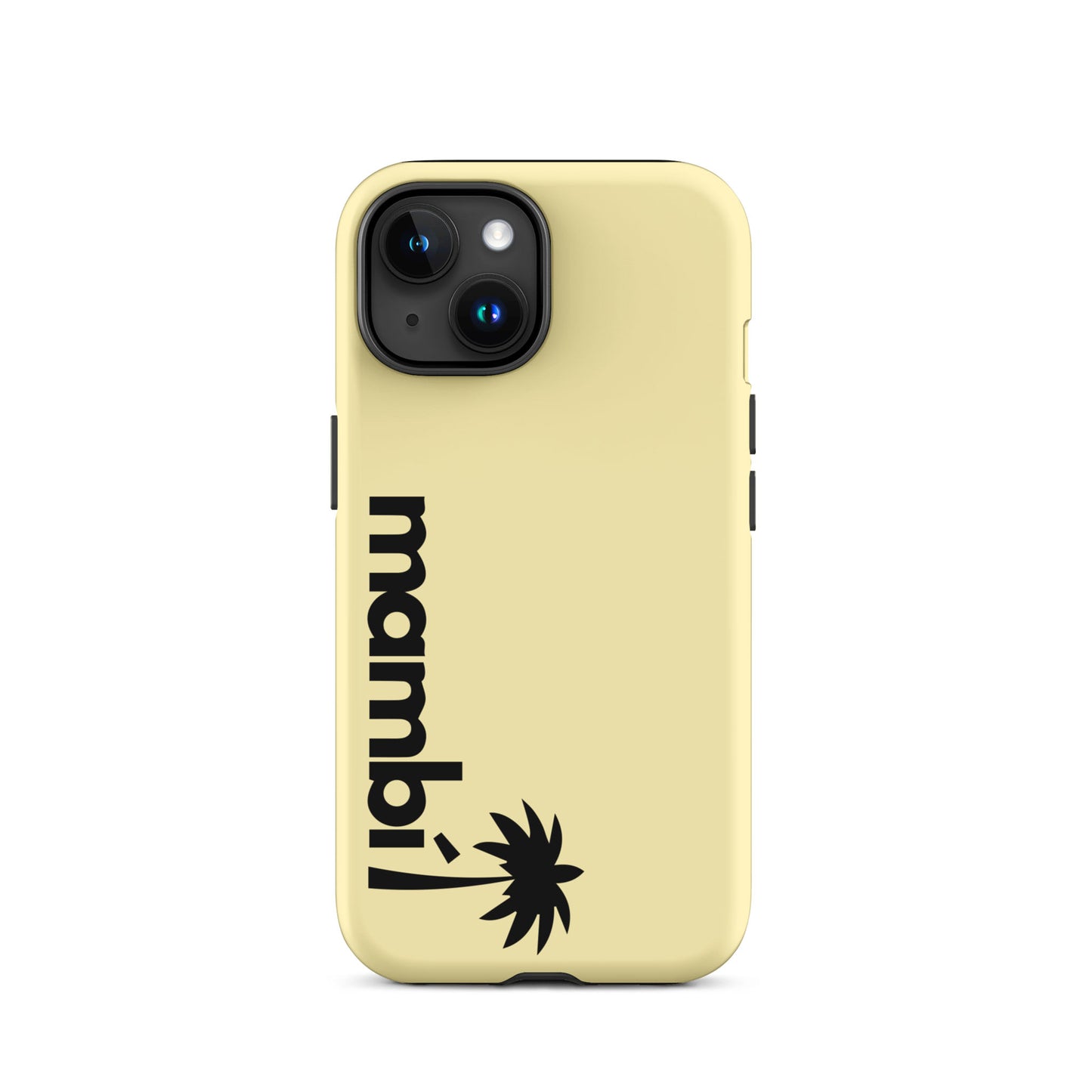 “201” Heavy-Duty Case for iPhone® | Black Logo | Matte Finish