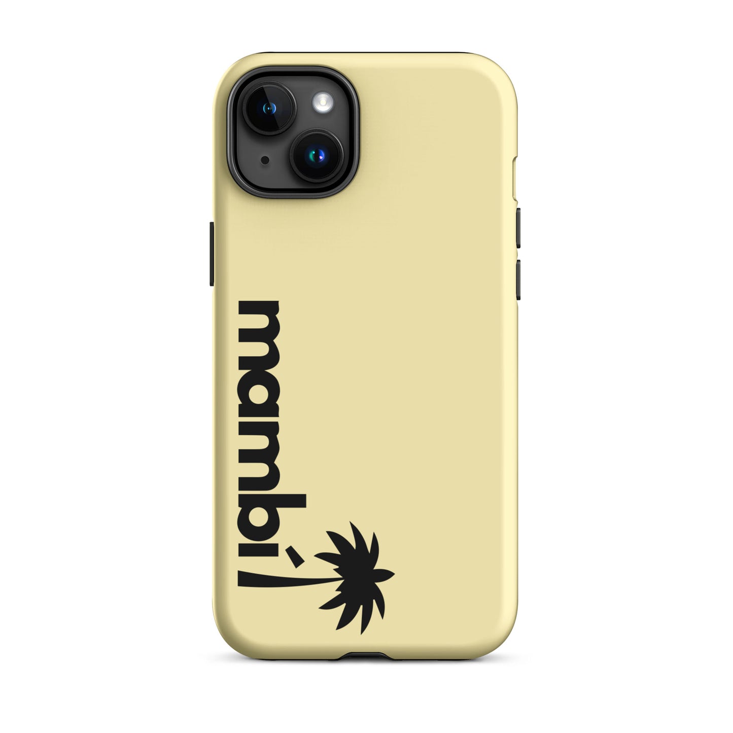 “201” Heavy-Duty Case for iPhone® | Black Logo | Matte Finish