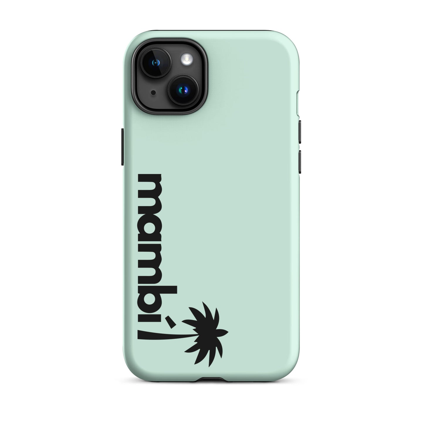 “201” Heavy-Duty Case for iPhone® | Black Logo | Matte Finish