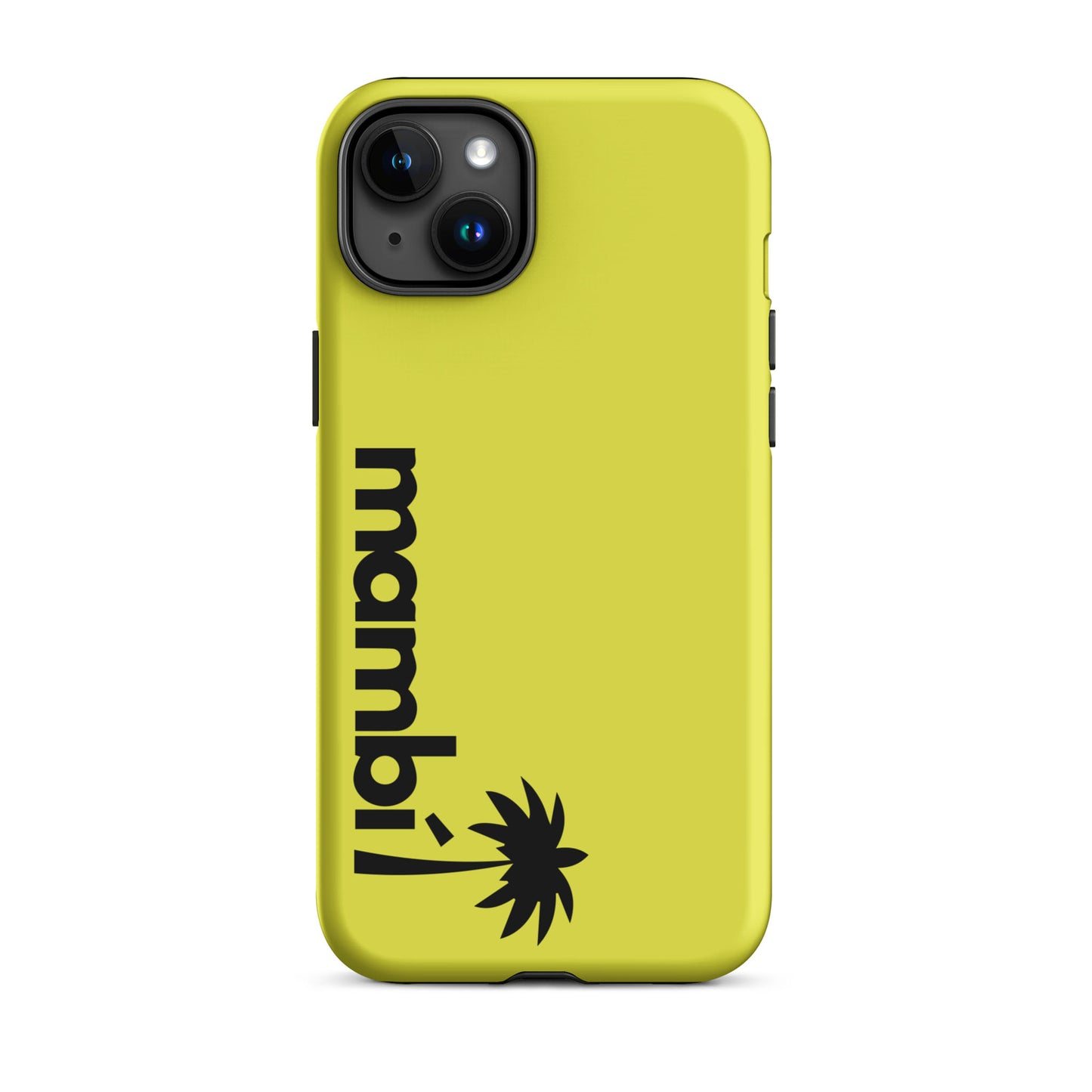 “201” Heavy-Duty Case for iPhone® | Black Logo | Matte Finish