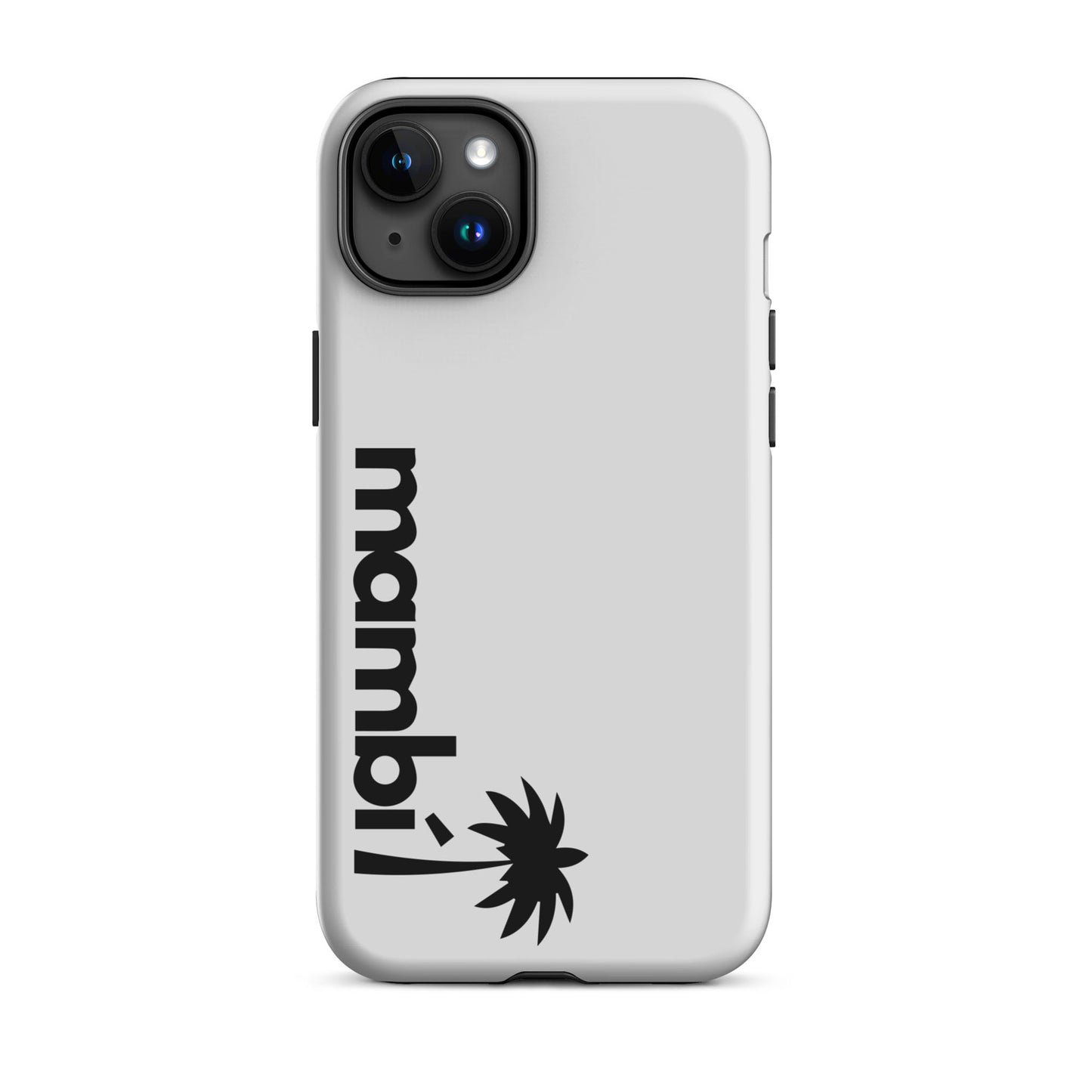 “201” Heavy-Duty Case for iPhone® | Black Logo | Matte Finish