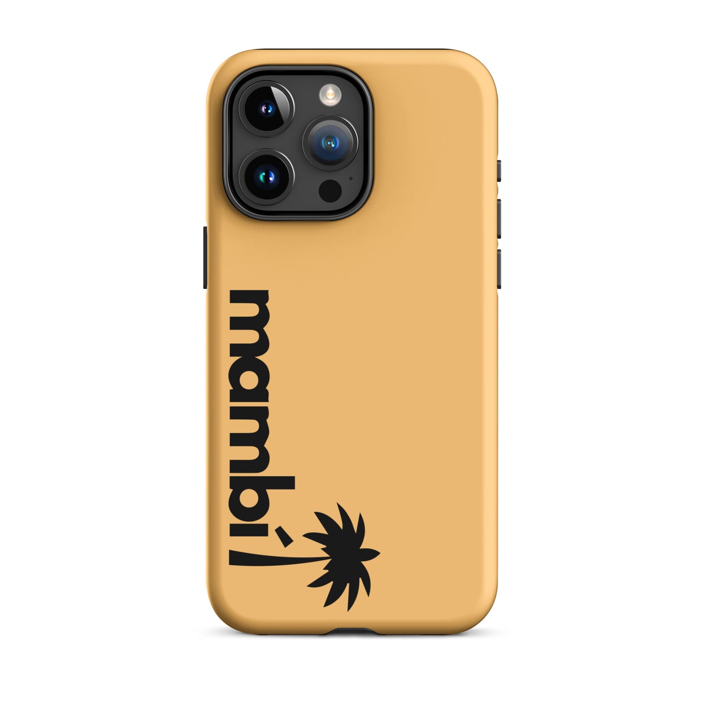 “201” Heavy-Duty Case for iPhone® | Black Logo | Matte Finish