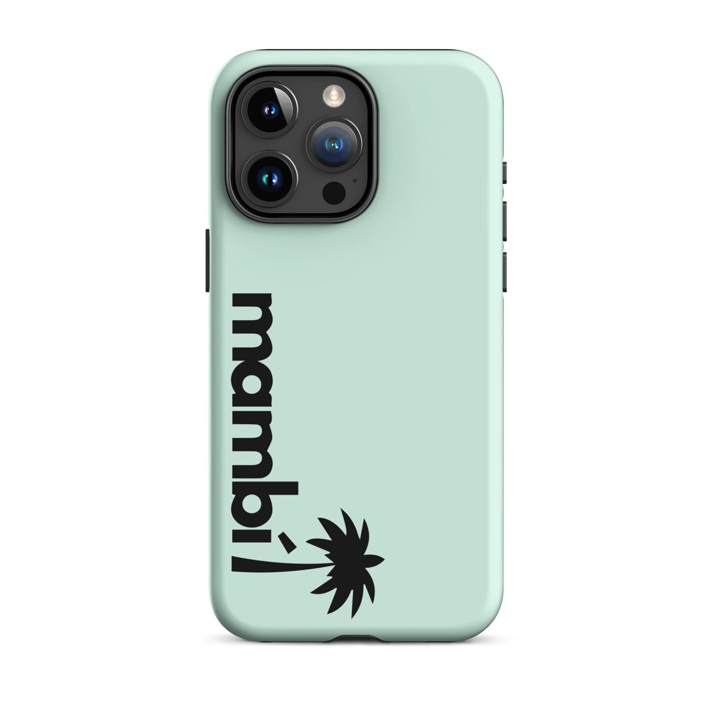 “201” Heavy-Duty Case for iPhone® | Black Logo | Matte Finish