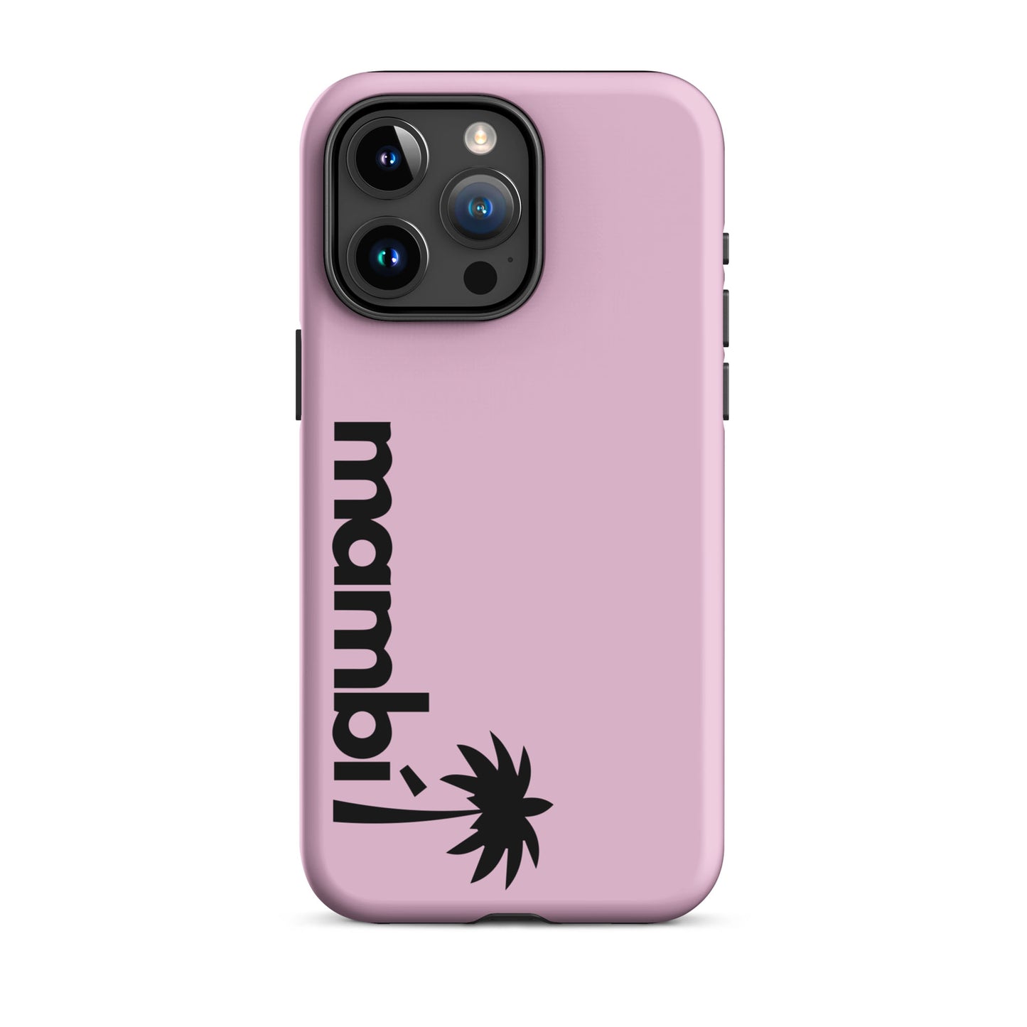 “201” Heavy-Duty Case for iPhone® | Black Logo | Matte Finish