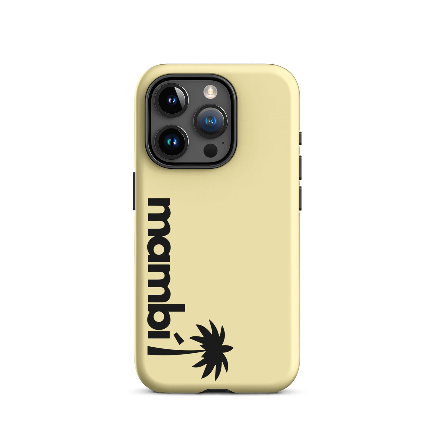 “201” Heavy-Duty Case for iPhone® | Black Logo | Matte Finish