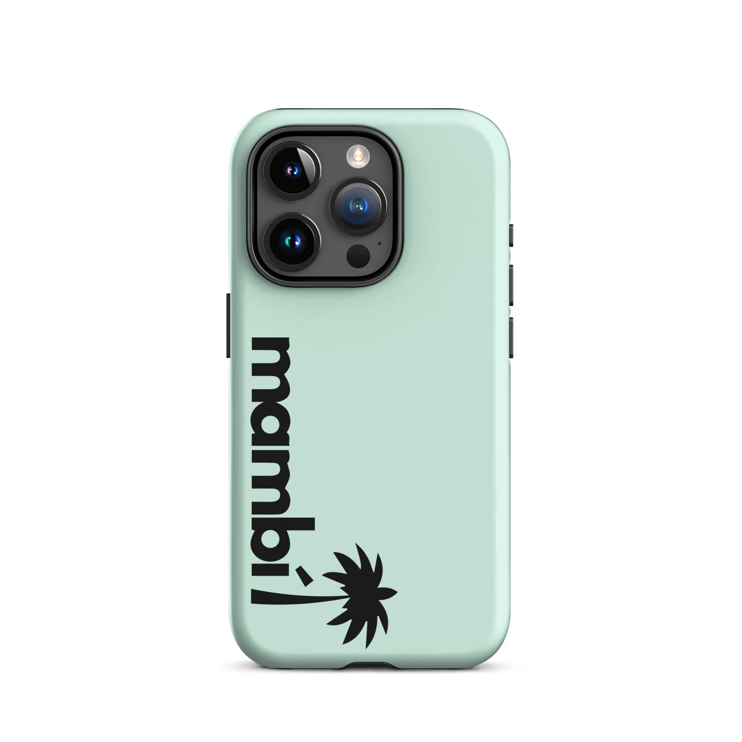 “201” Heavy-Duty Case for iPhone® | Black Logo | Matte Finish