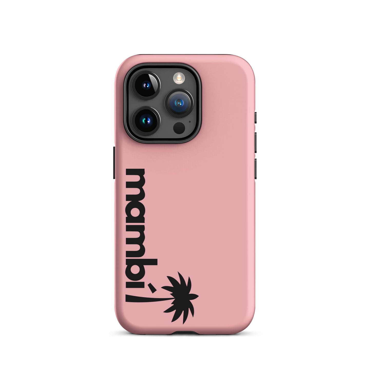 “201” Heavy-Duty Case for iPhone® | Black Logo | Matte Finish