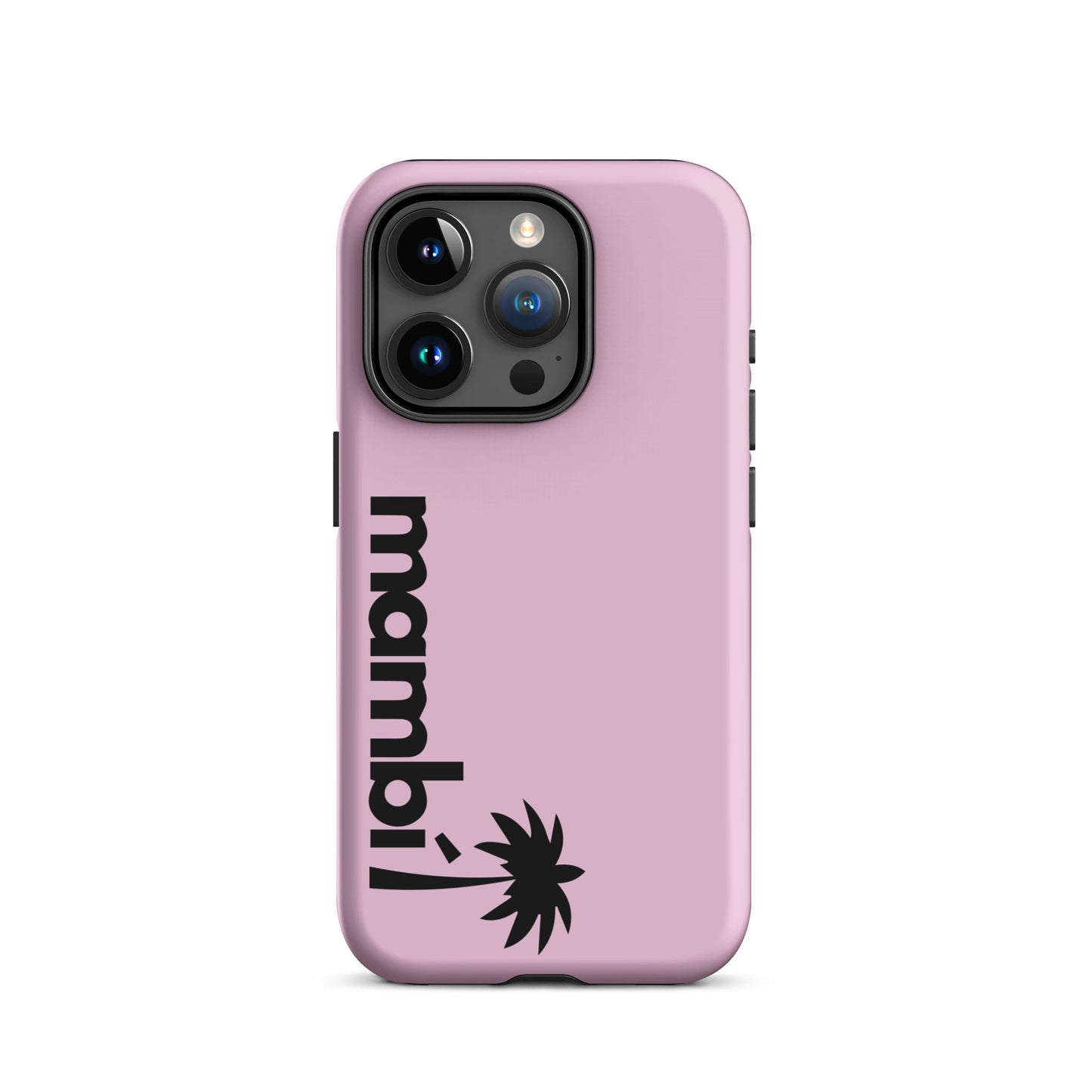 “201” Heavy-Duty Case for iPhone® | Black Logo | Matte Finish