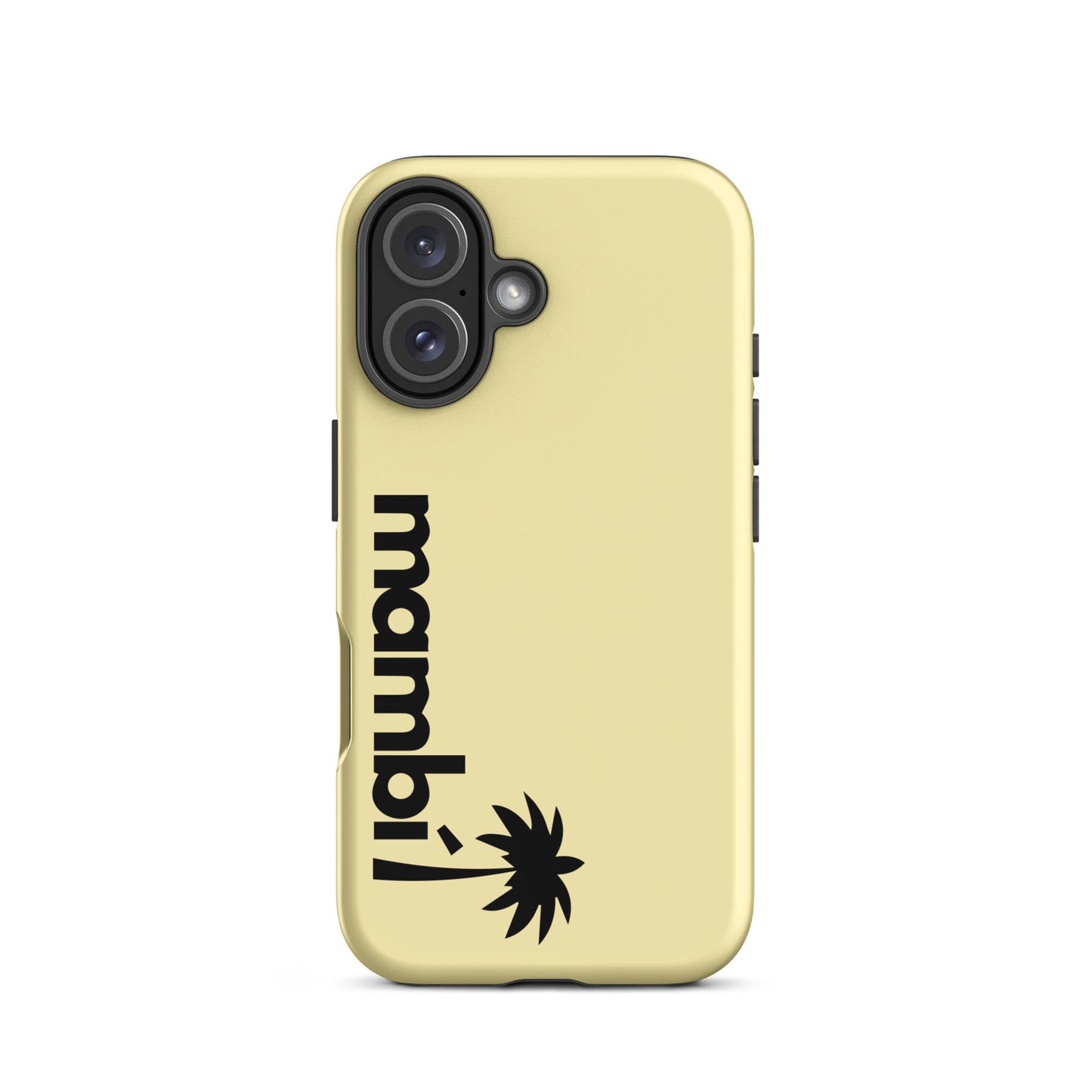 “201” Heavy-Duty Case for iPhone® | Black Logo | Matte Finish