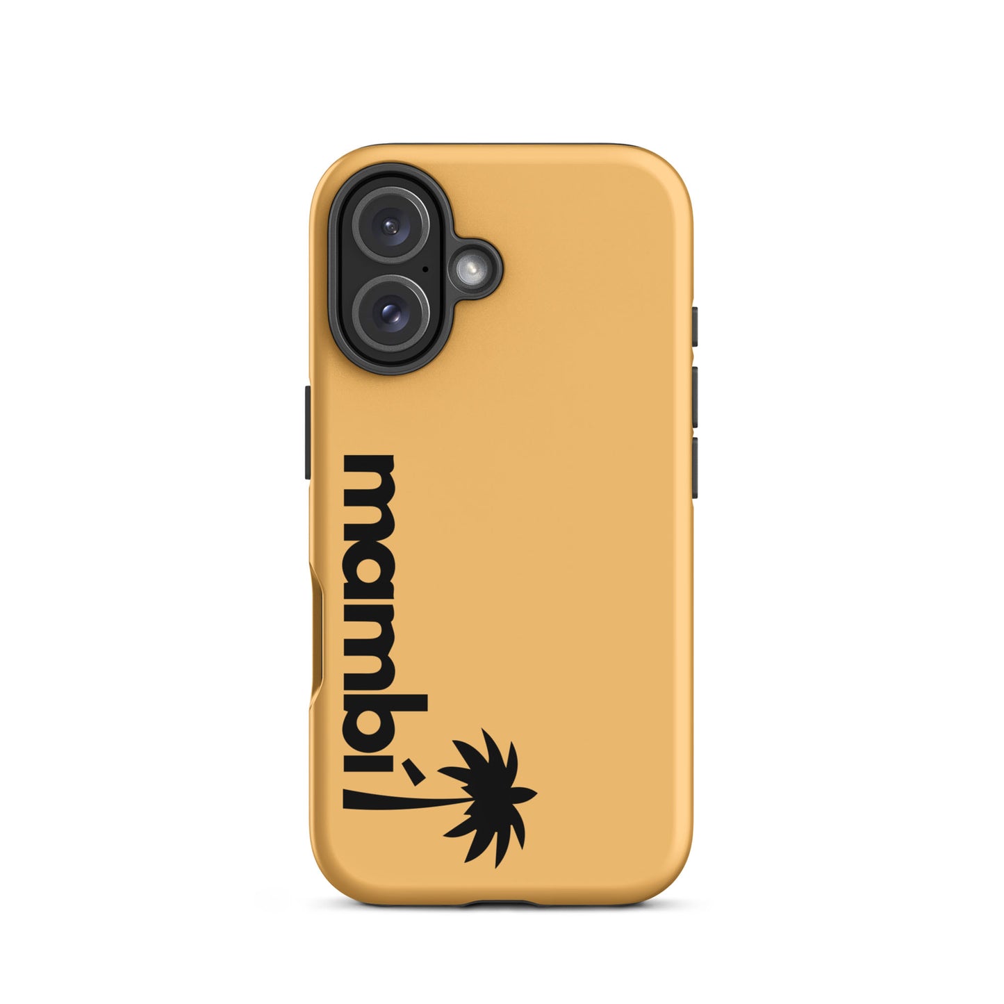 “201” Heavy-Duty Case for iPhone® | Black Logo | Matte Finish