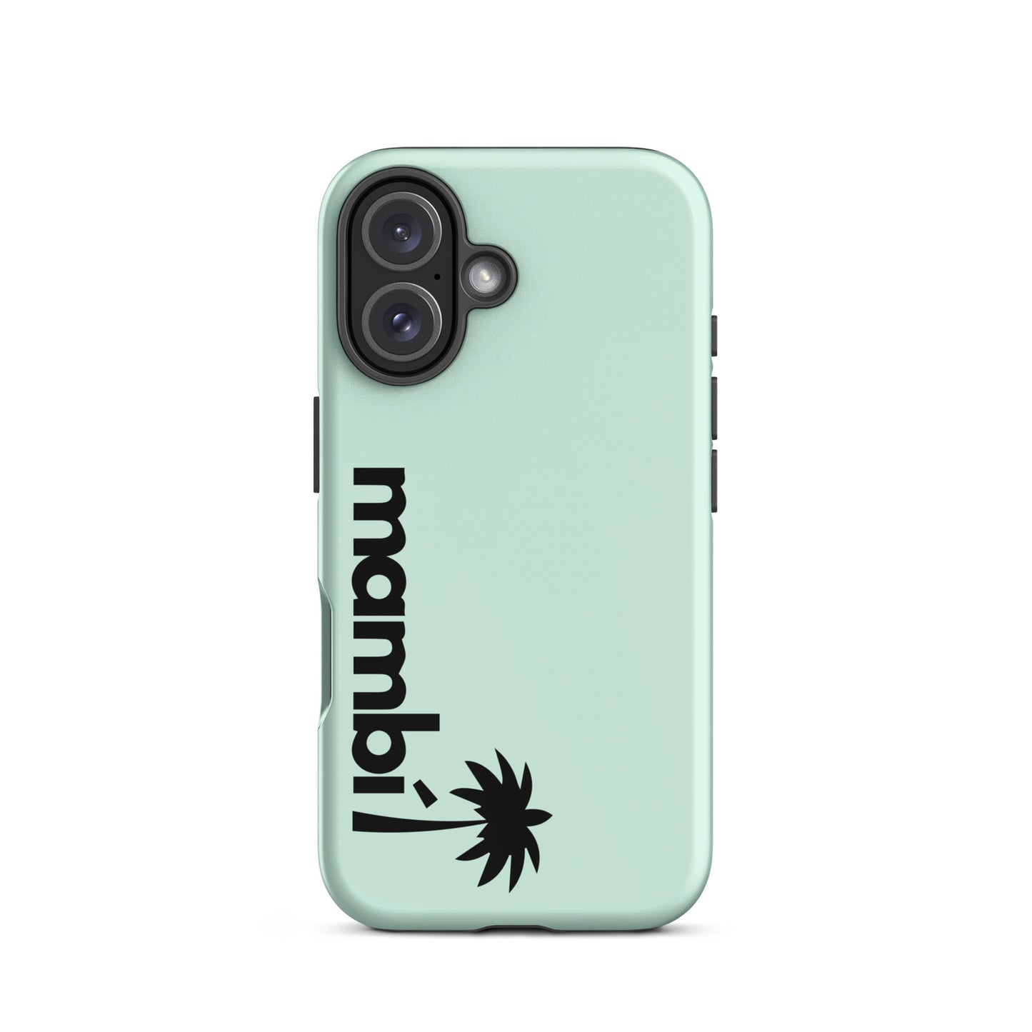 “201” Heavy-Duty Case for iPhone® | Black Logo | Matte Finish