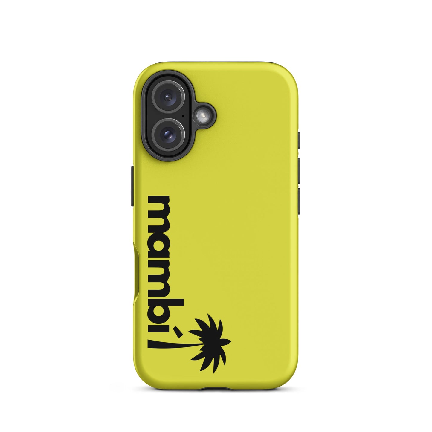 “201” Heavy-Duty Case for iPhone® | Black Logo | Matte Finish