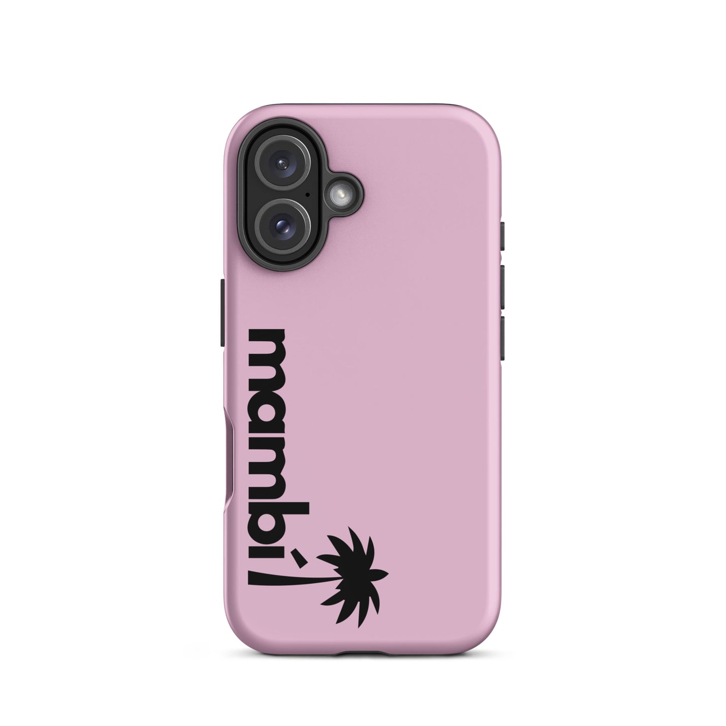 “201” Heavy-Duty Case for iPhone® | Black Logo | Matte Finish