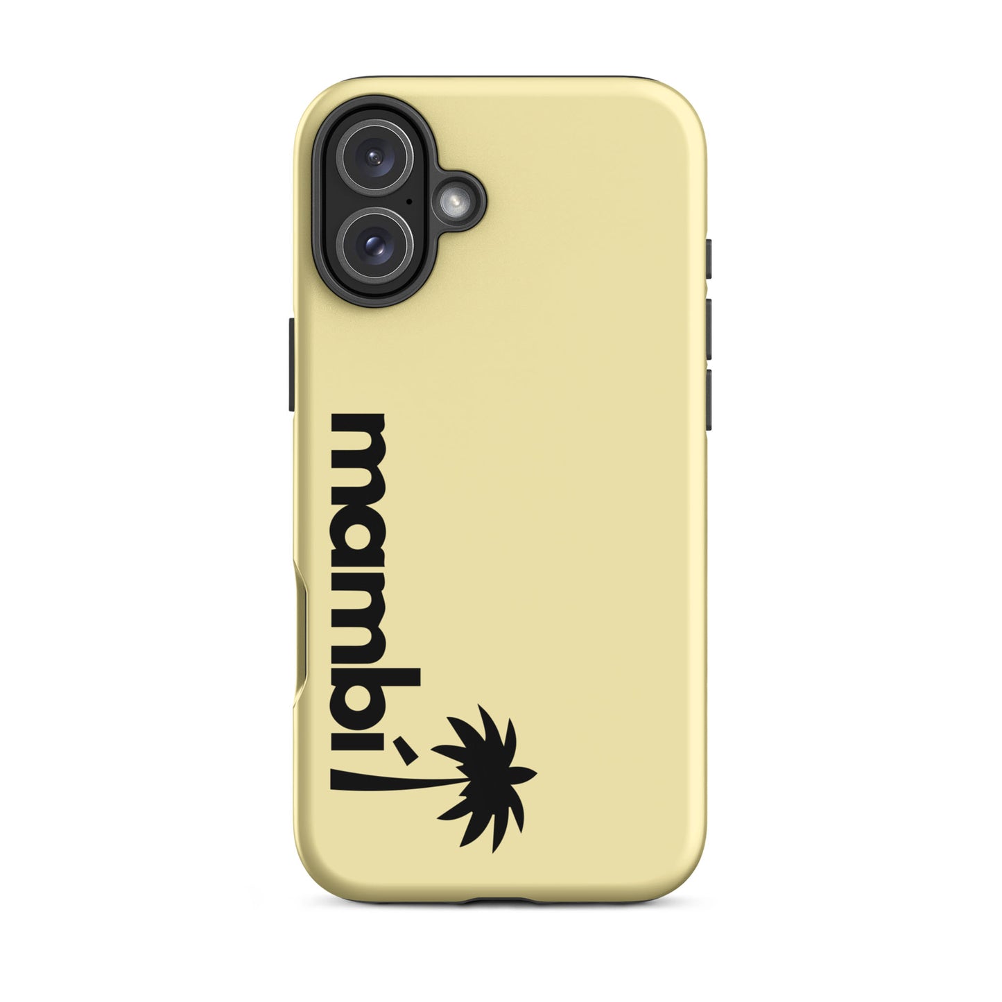 “201” Heavy-Duty Case for iPhone® | Black Logo | Matte Finish