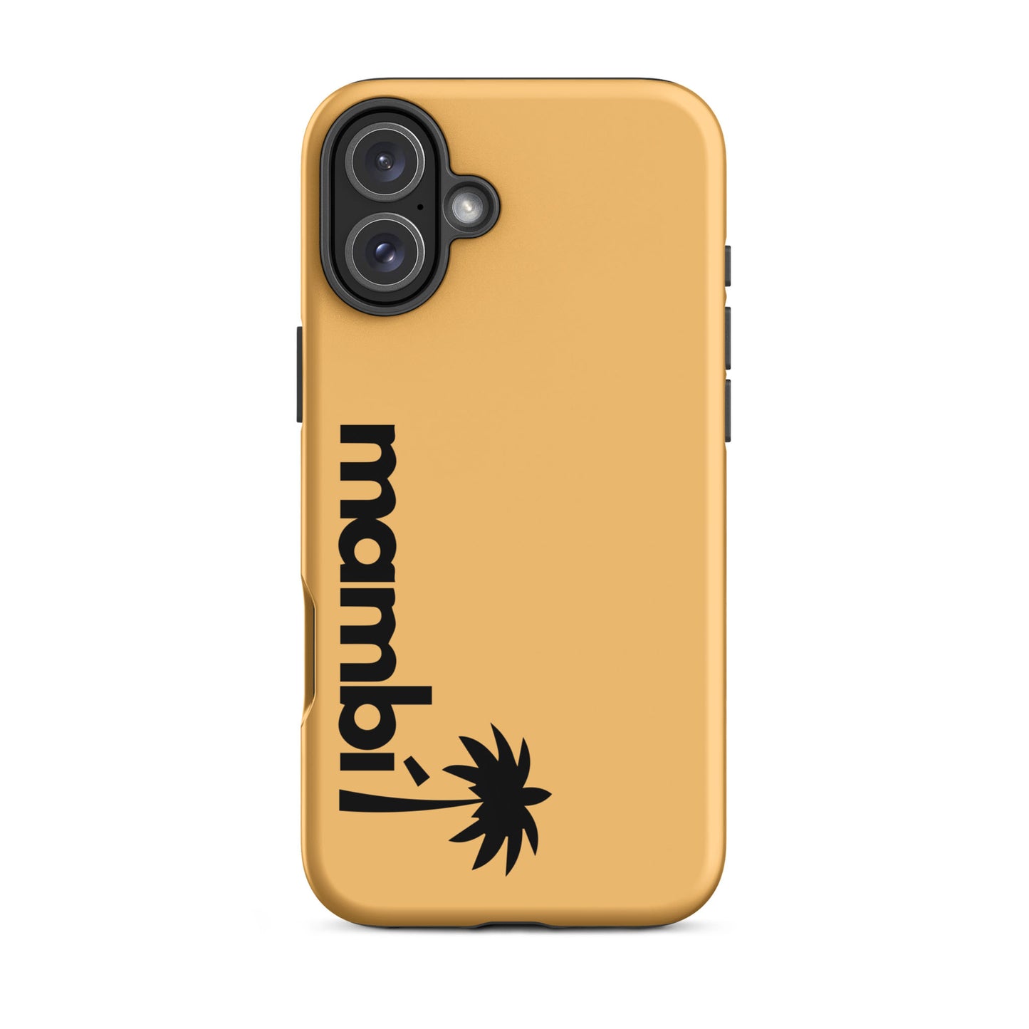 “201” Heavy-Duty Case for iPhone® | Black Logo | Matte Finish