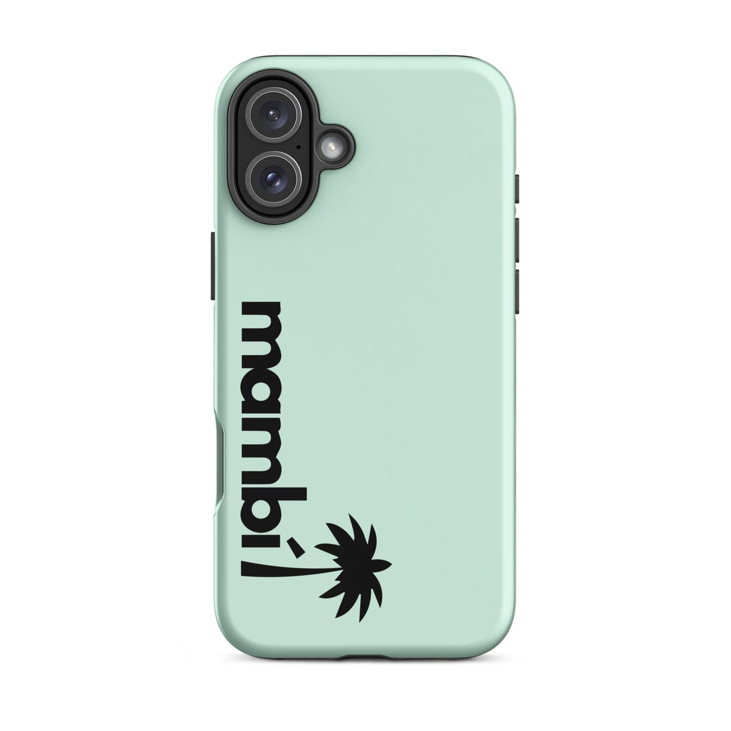 “201” Heavy-Duty Case for iPhone® | Black Logo | Matte Finish