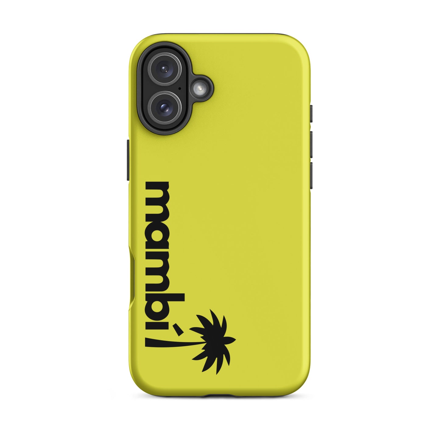 “201” Heavy-Duty Case for iPhone® | Black Logo | Matte Finish