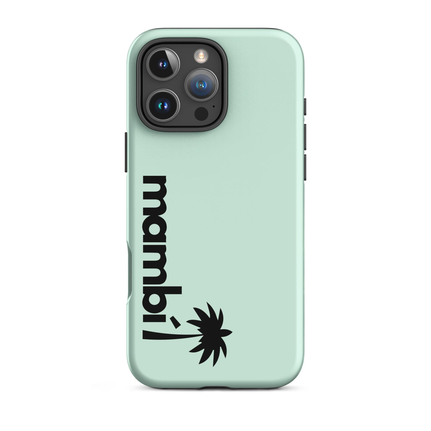 “201” Heavy-Duty Case for iPhone® | Black Logo | Matte Finish