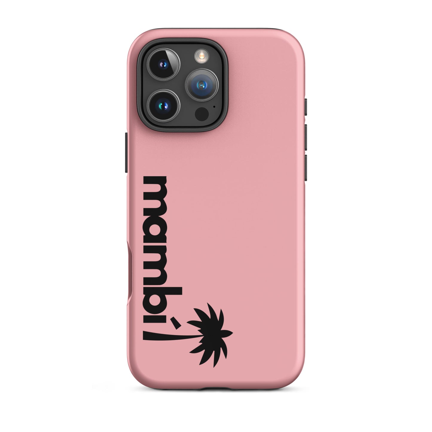 “201” Heavy-Duty Case for iPhone® | Black Logo | Matte Finish