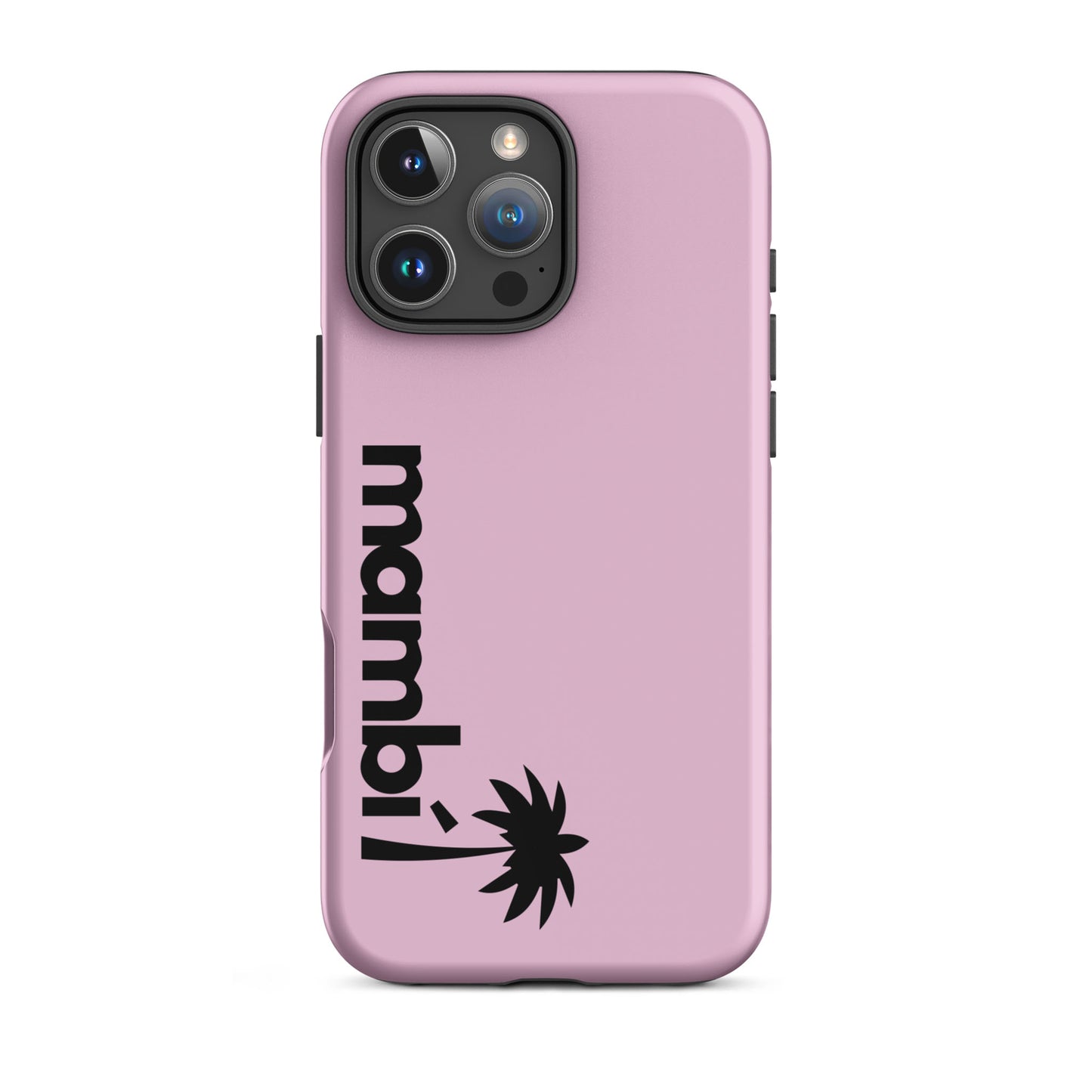 “201” Heavy-Duty Case for iPhone® | Black Logo | Matte Finish