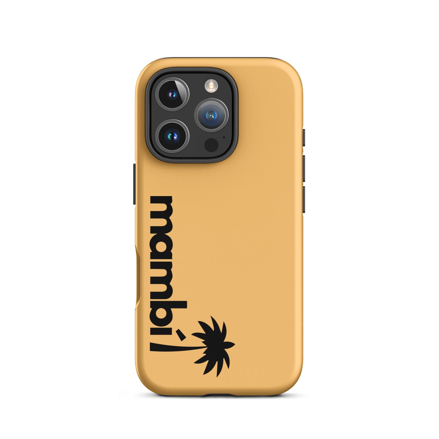 “201” Heavy-Duty Case for iPhone® | Black Logo | Matte Finish
