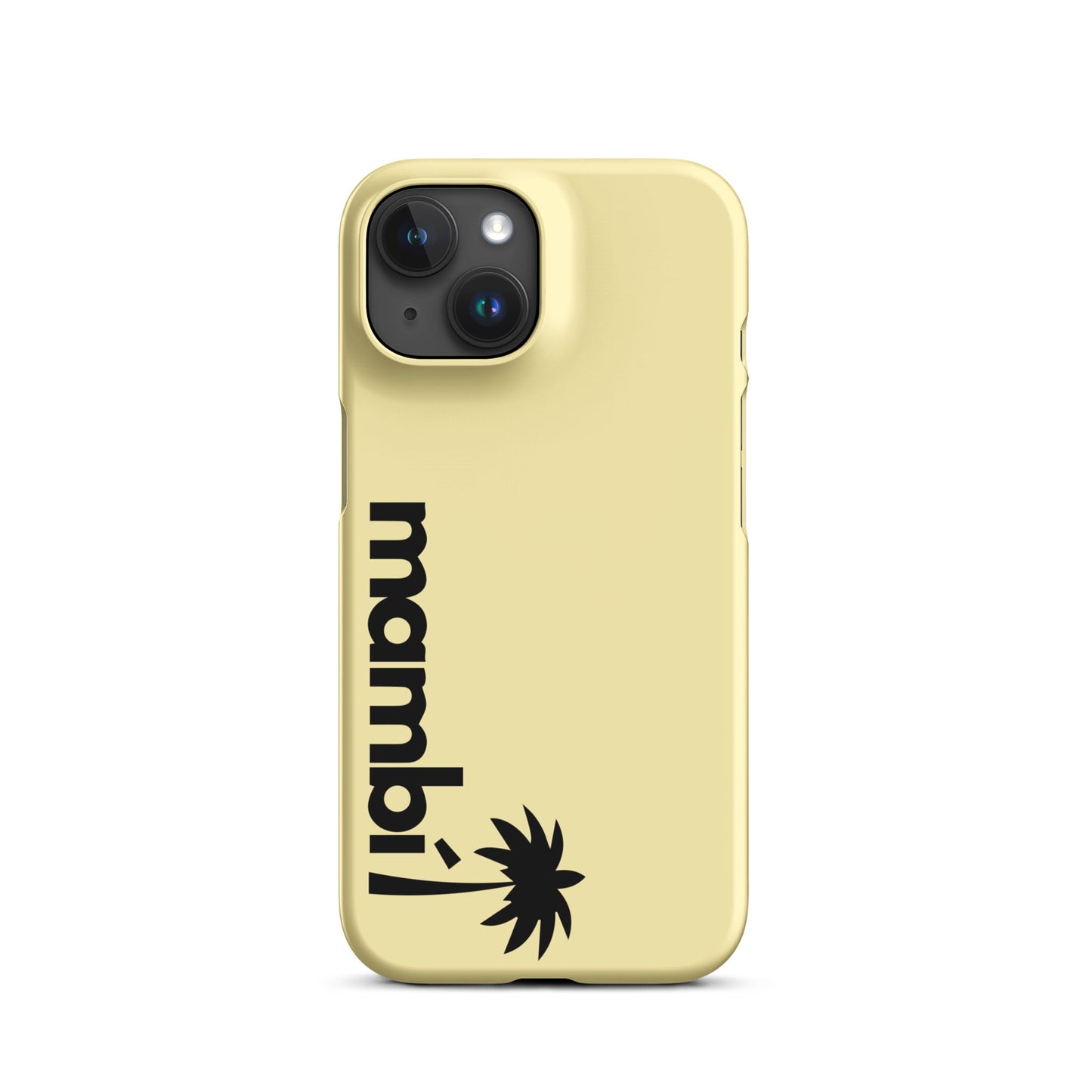 "305" Slim Case for iPhone® | Black Logo | Matte Finish