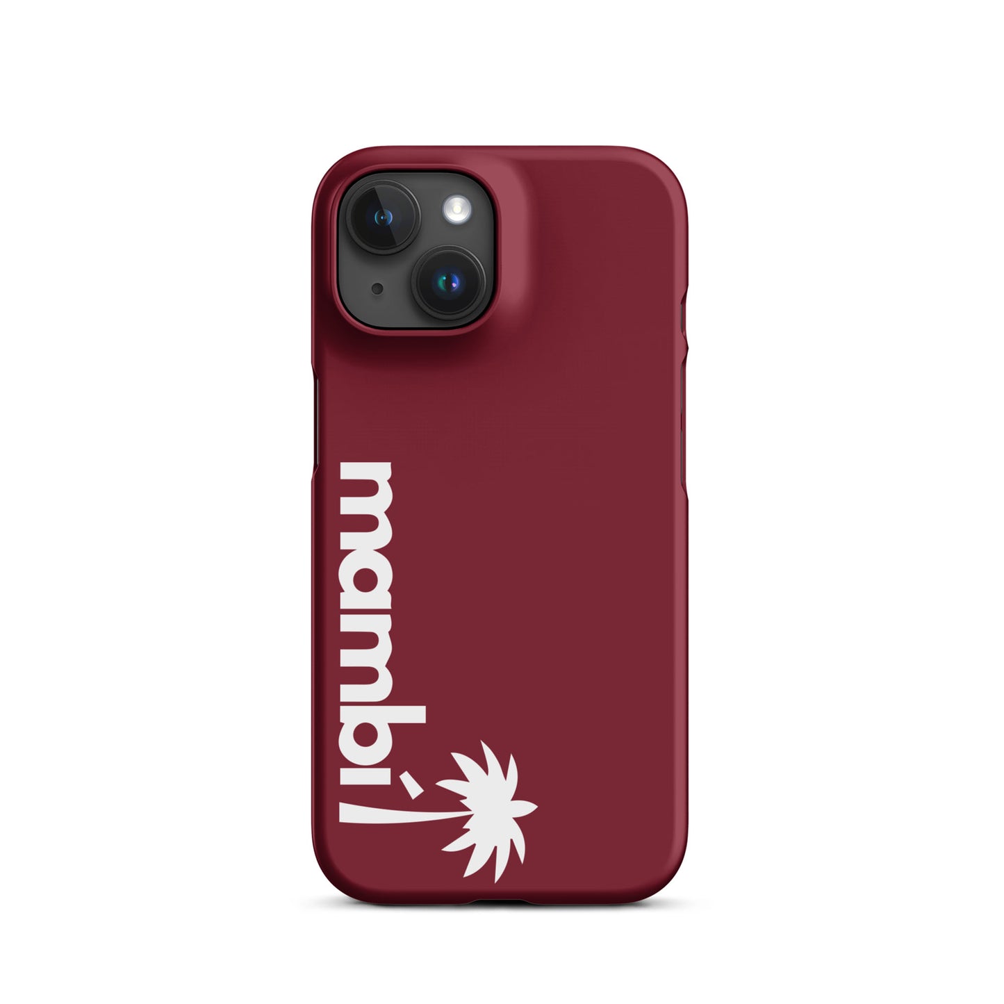 "305" Slim Case for iPhone® | White Logo | Matte Finish