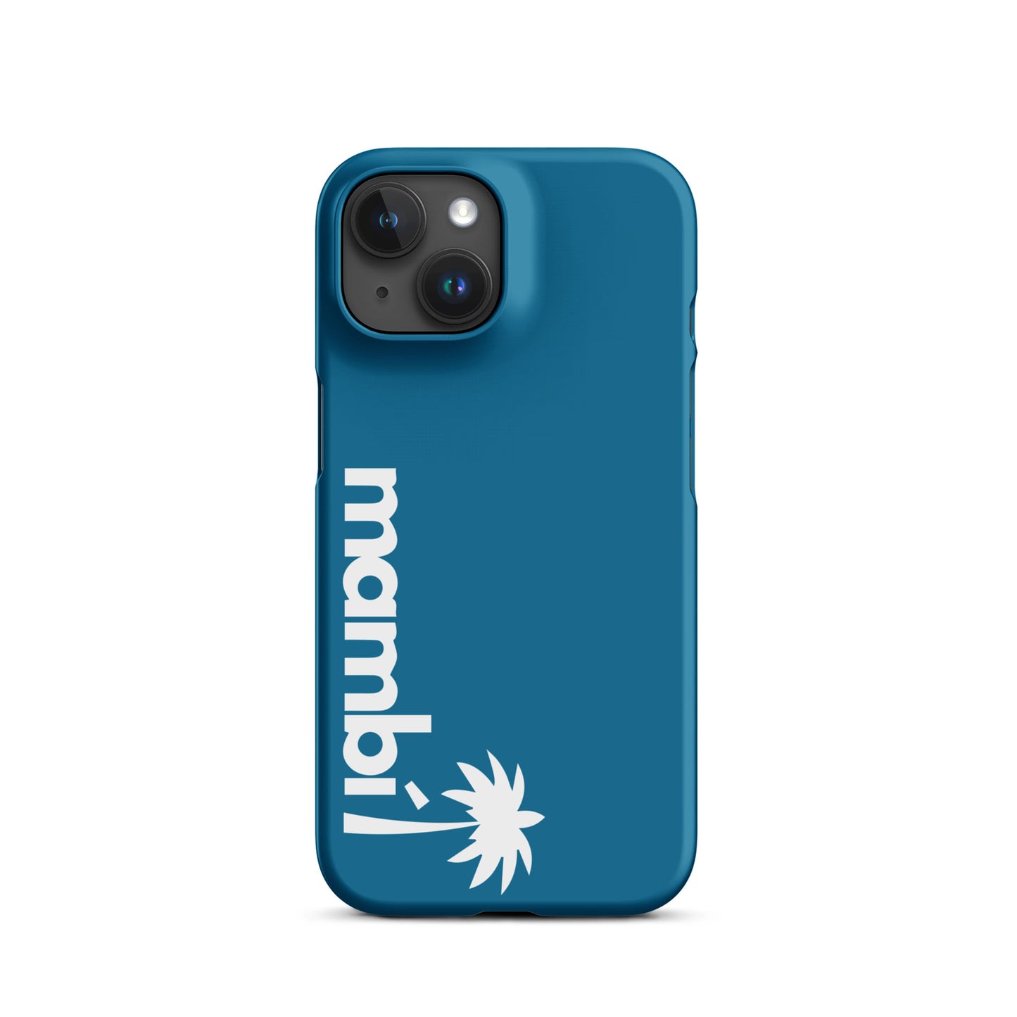 "305" Slim Case for iPhone® | White Logo | Matte Finish