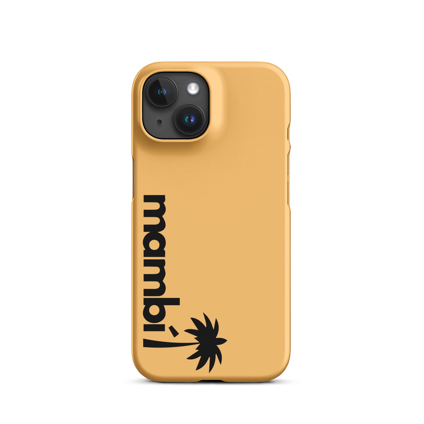 "305" Slim Case for iPhone® | Black Logo | Matte Finish