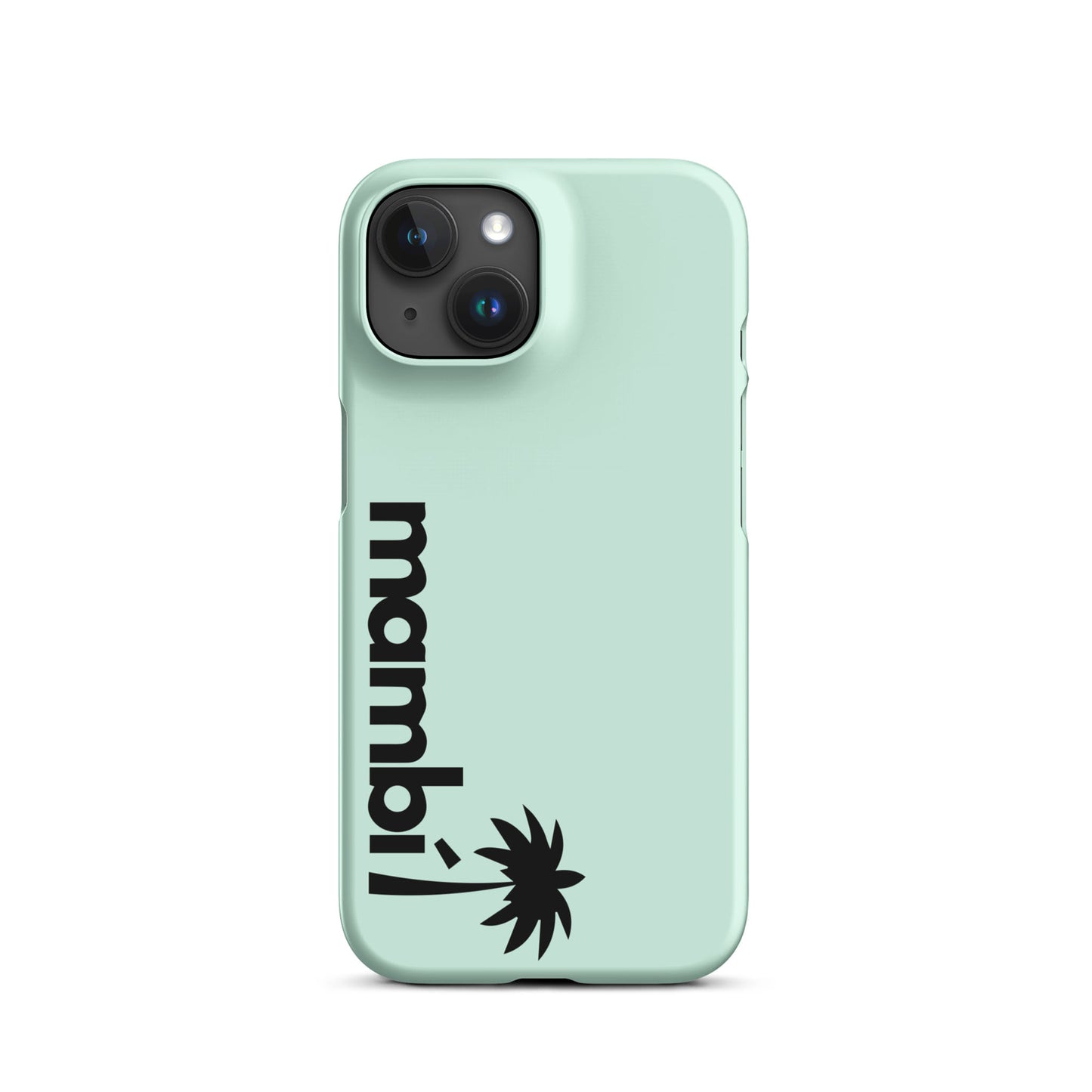 "305" Slim Case for iPhone® | Black Logo | Matte Finish