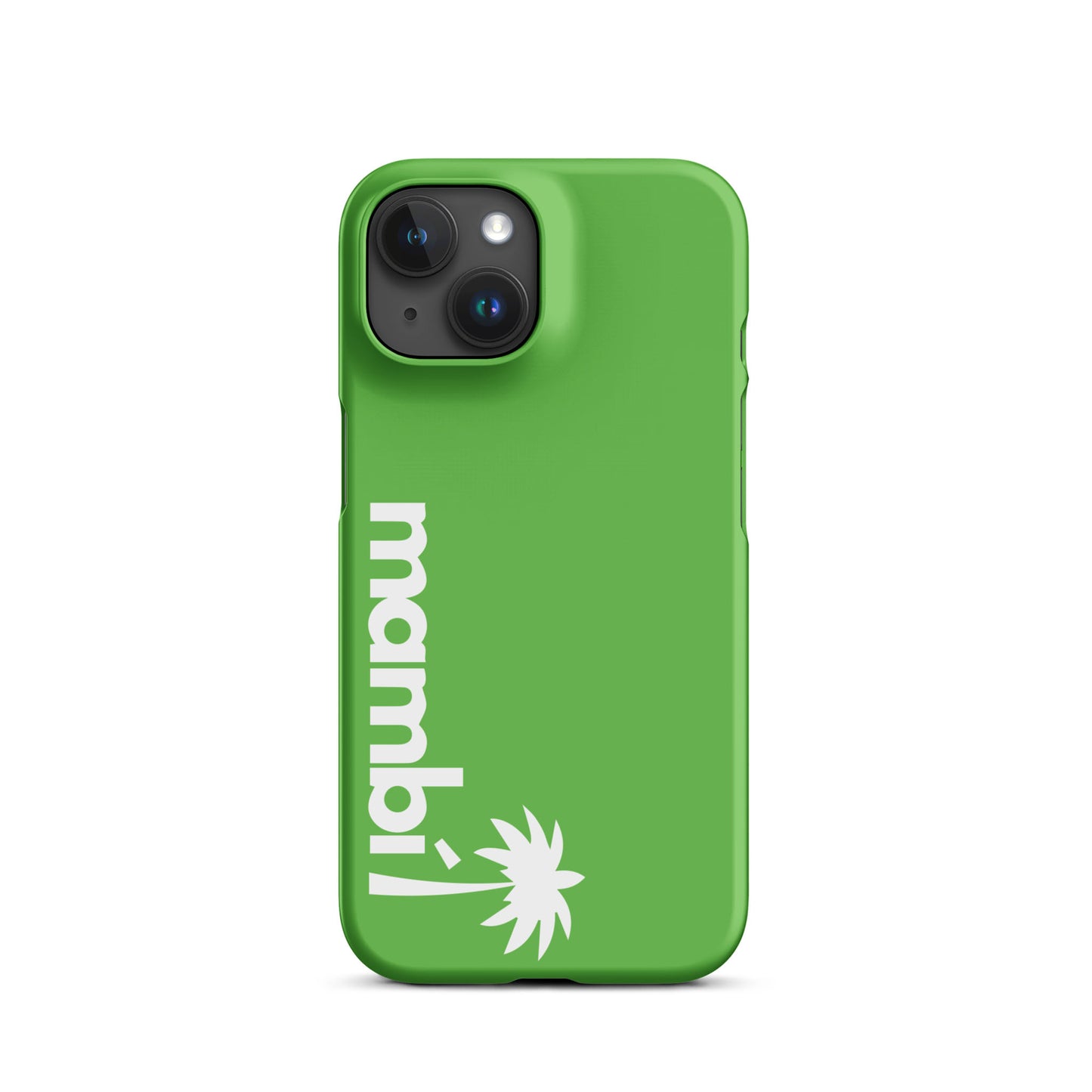 "305" Slim Case for iPhone® | White Logo | Matte Finish
