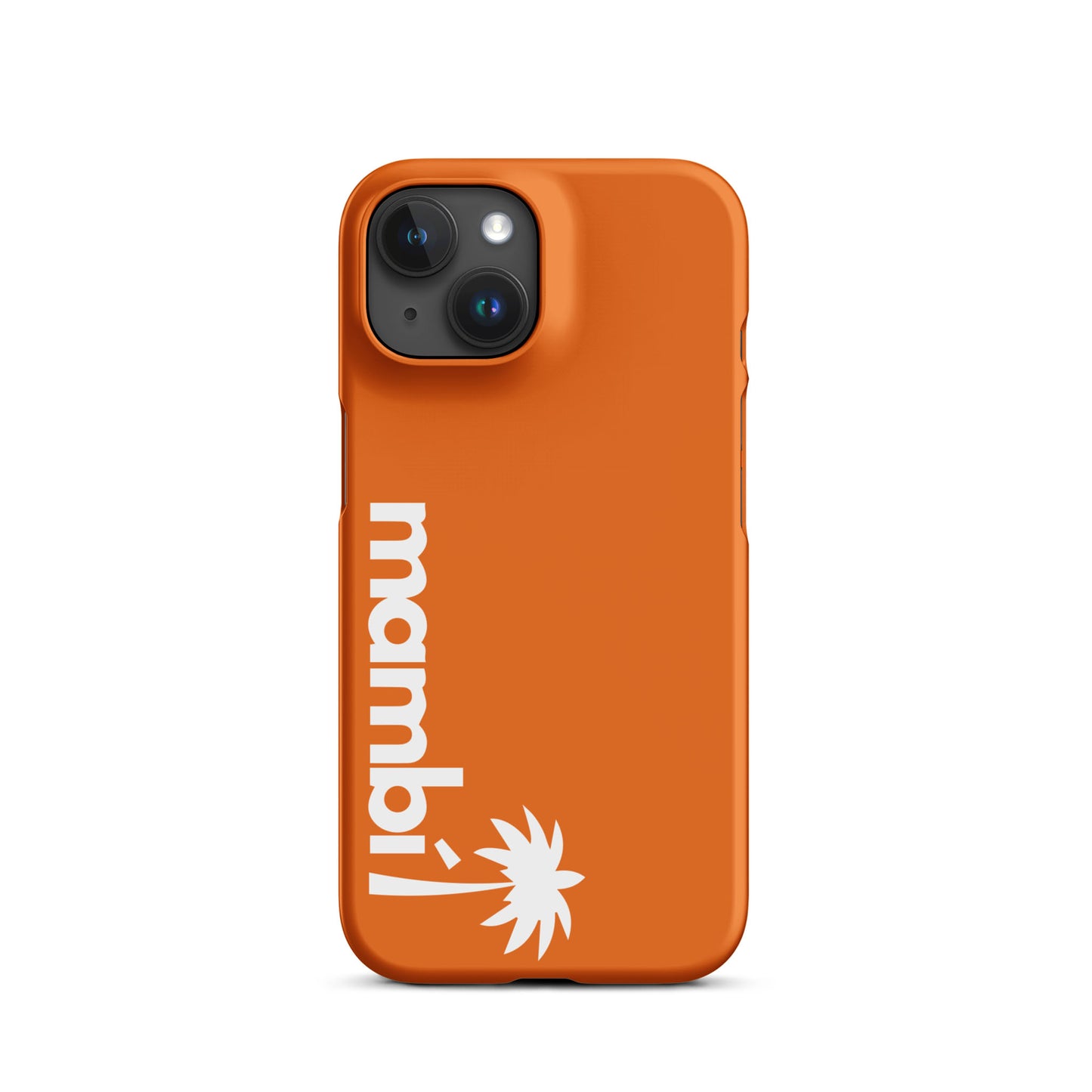 "305" Slim Case for iPhone® | White Logo | Matte Finish
