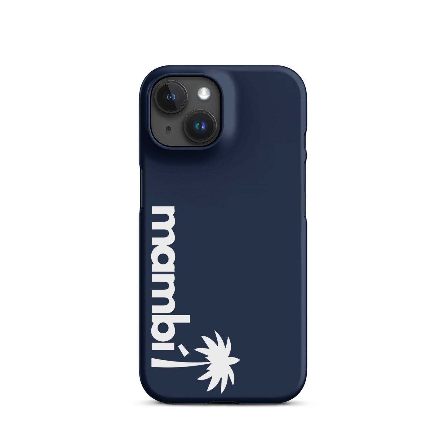 "305" Slim Case for iPhone® | White Logo | Matte Finish