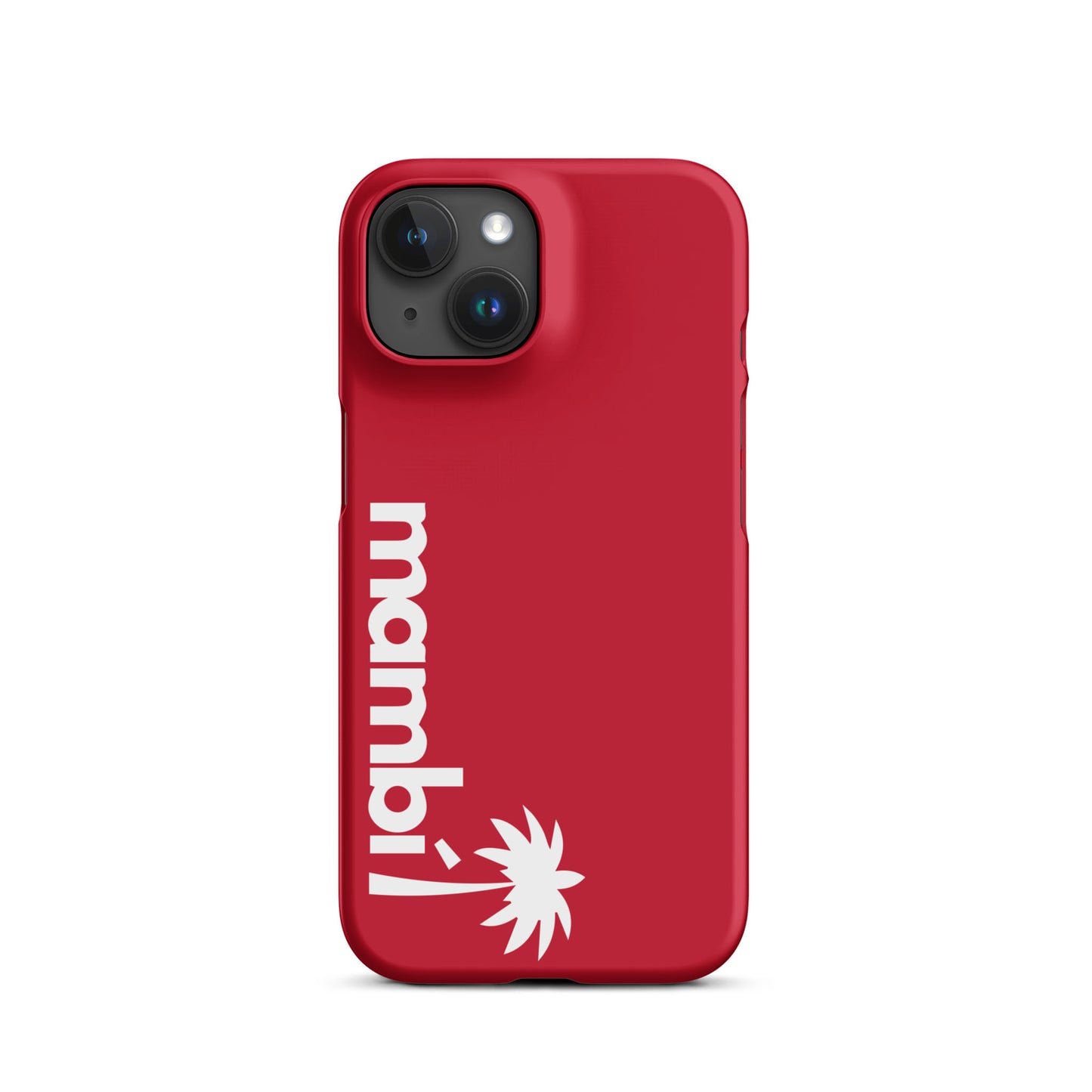 "305" Slim Case for iPhone® | White Logo | Matte Finish