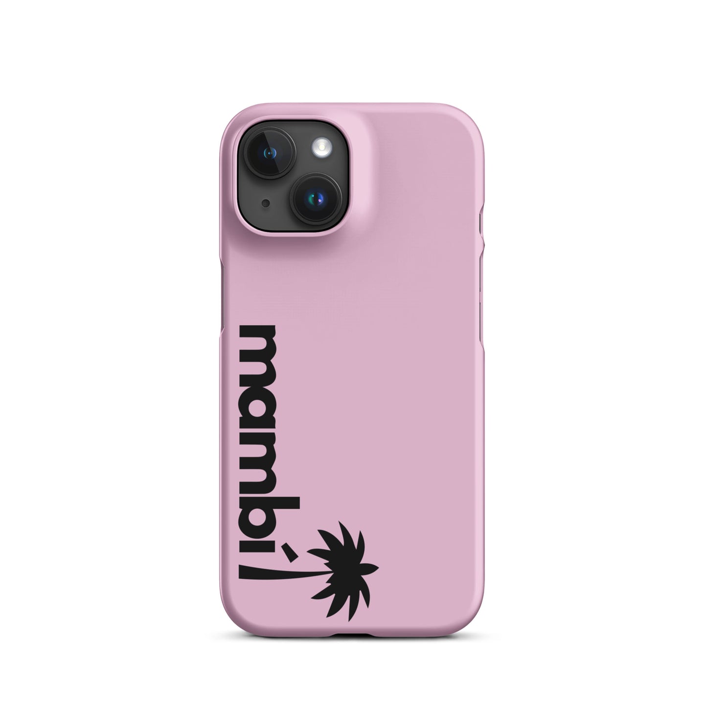 "305" Slim Case for iPhone® | Black Logo | Matte Finish