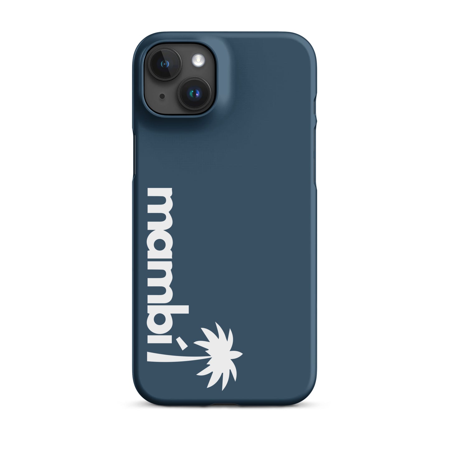 "305" Slim Case for iPhone® | White Logo | Matte Finish
