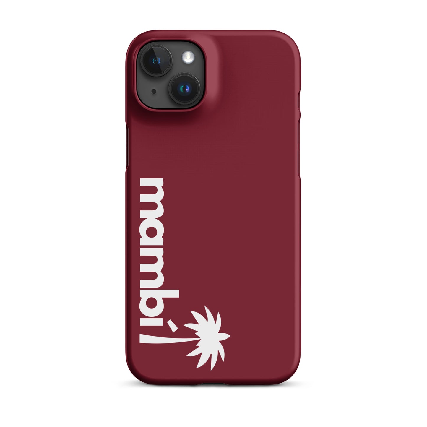 "305" Slim Case for iPhone® | White Logo | Matte Finish