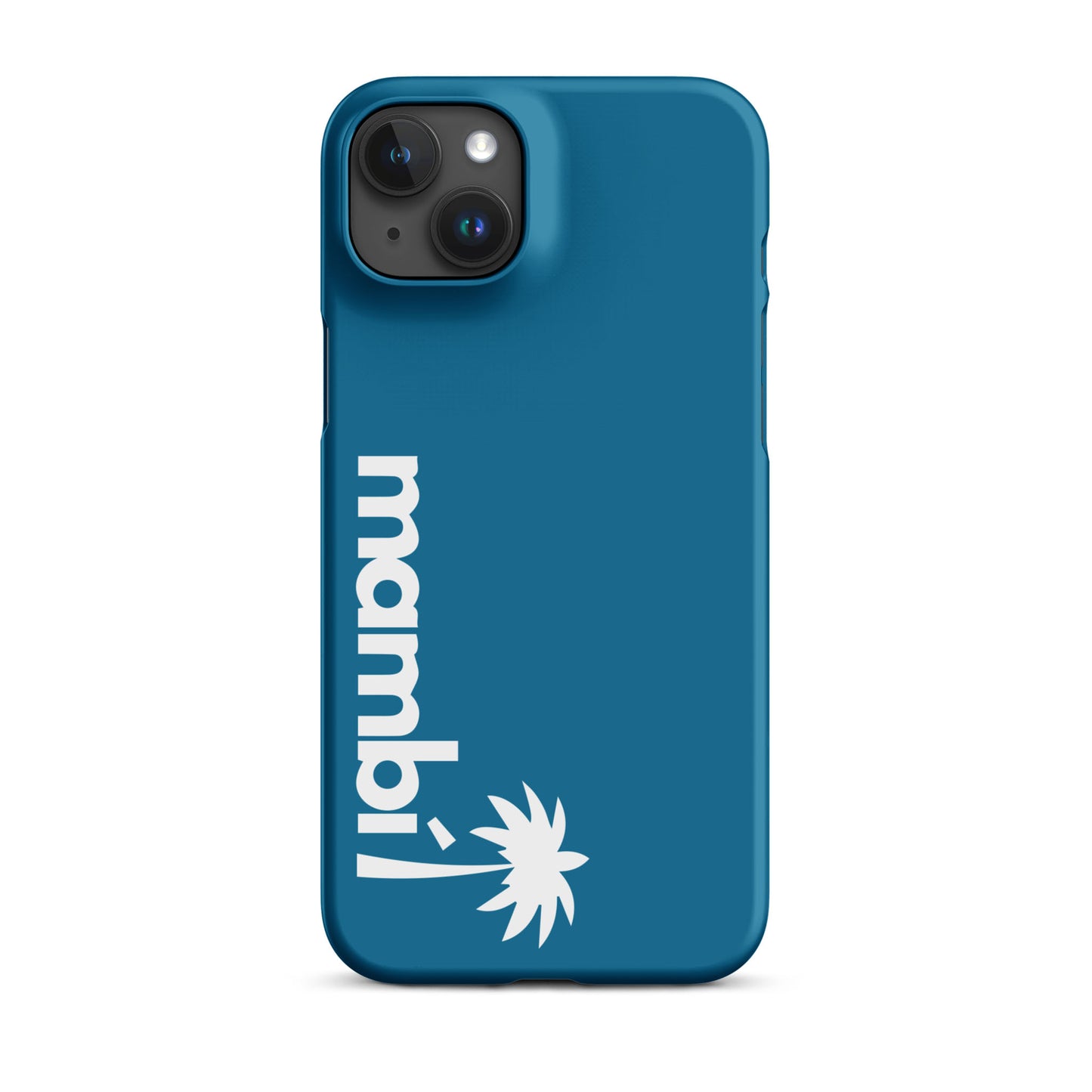 "305" Slim Case for iPhone® | White Logo | Matte Finish