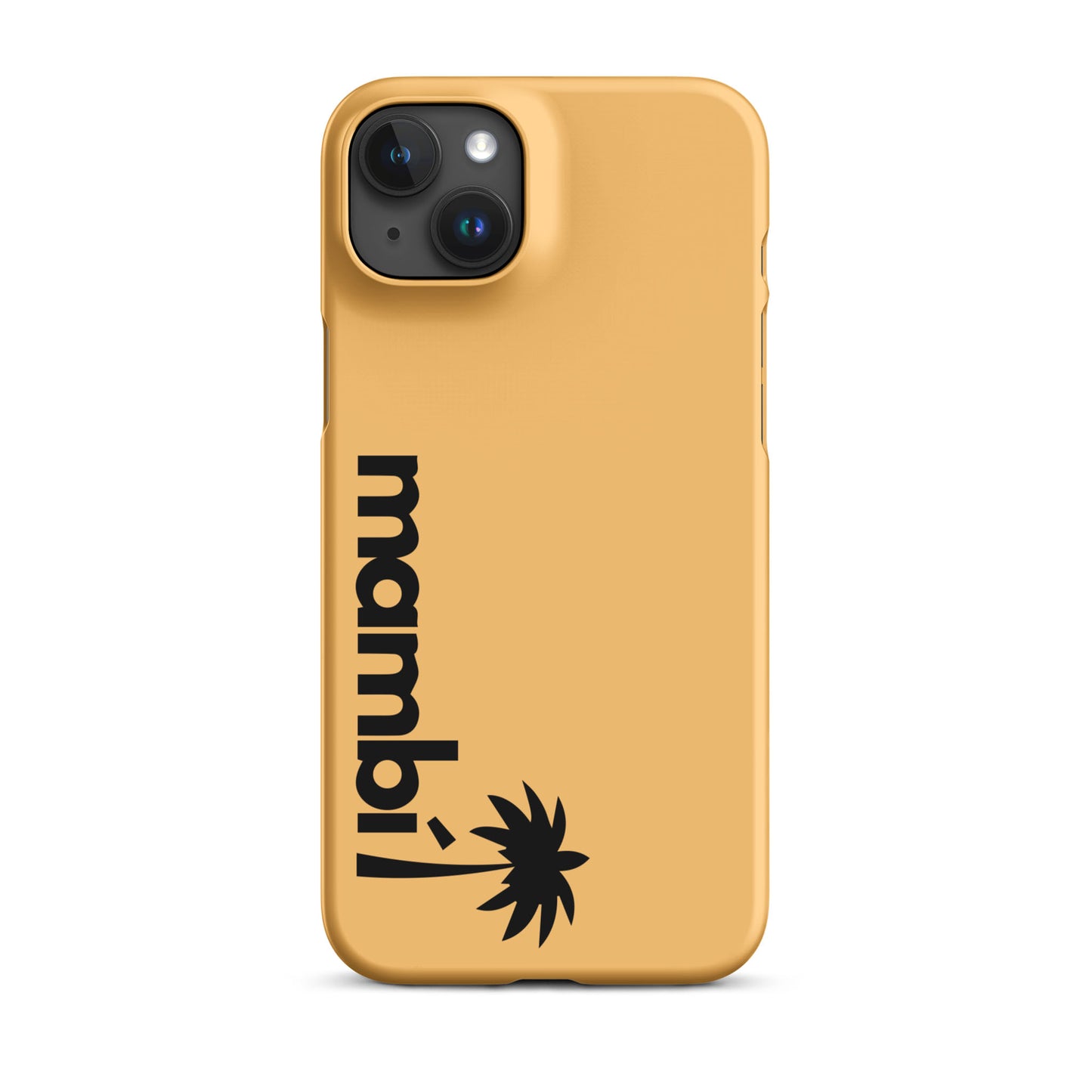 "305" Slim Case for iPhone® | Black Logo | Matte Finish