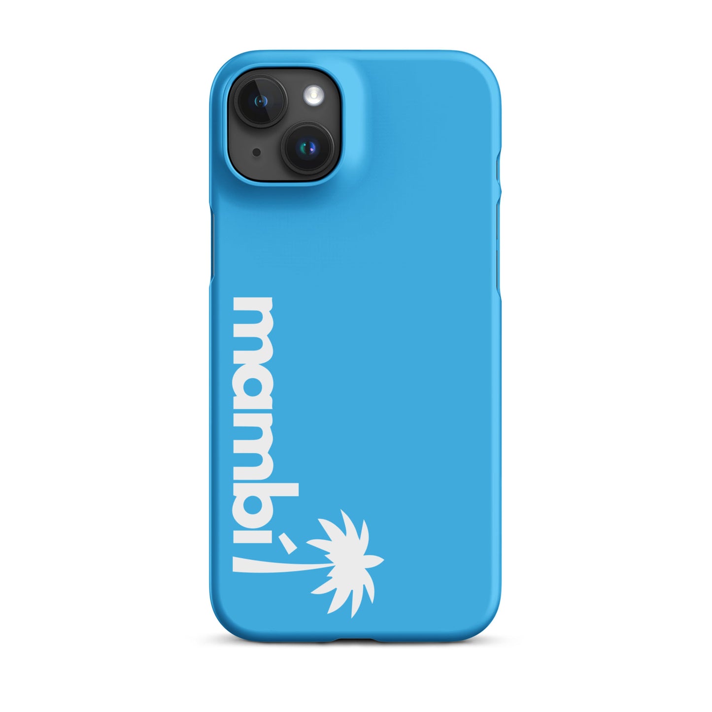 "305" Slim Case for iPhone® | White Logo | Matte Finish