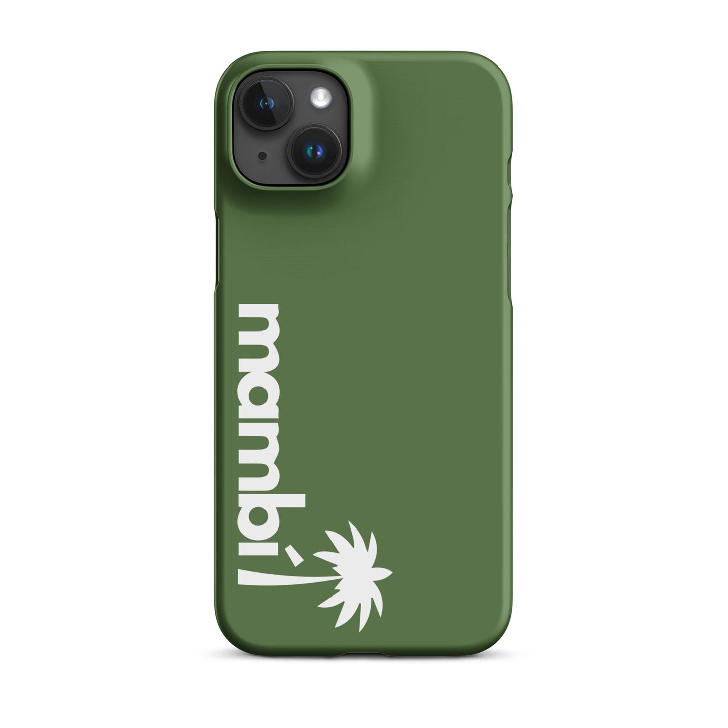 "305" Slim Case for iPhone® | White Logo | Matte Finish