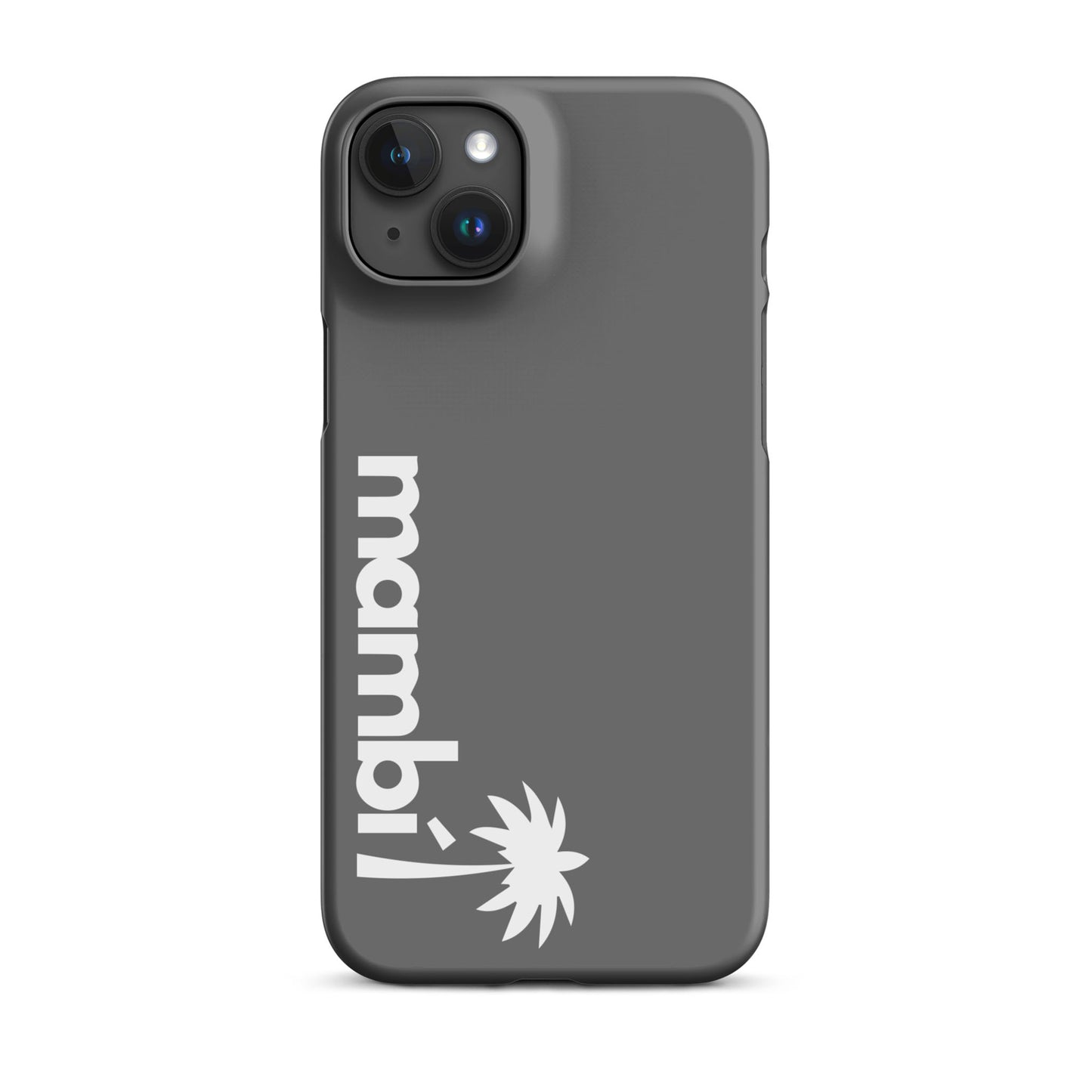 "305" Slim Case for iPhone® | White Logo | Matte Finish