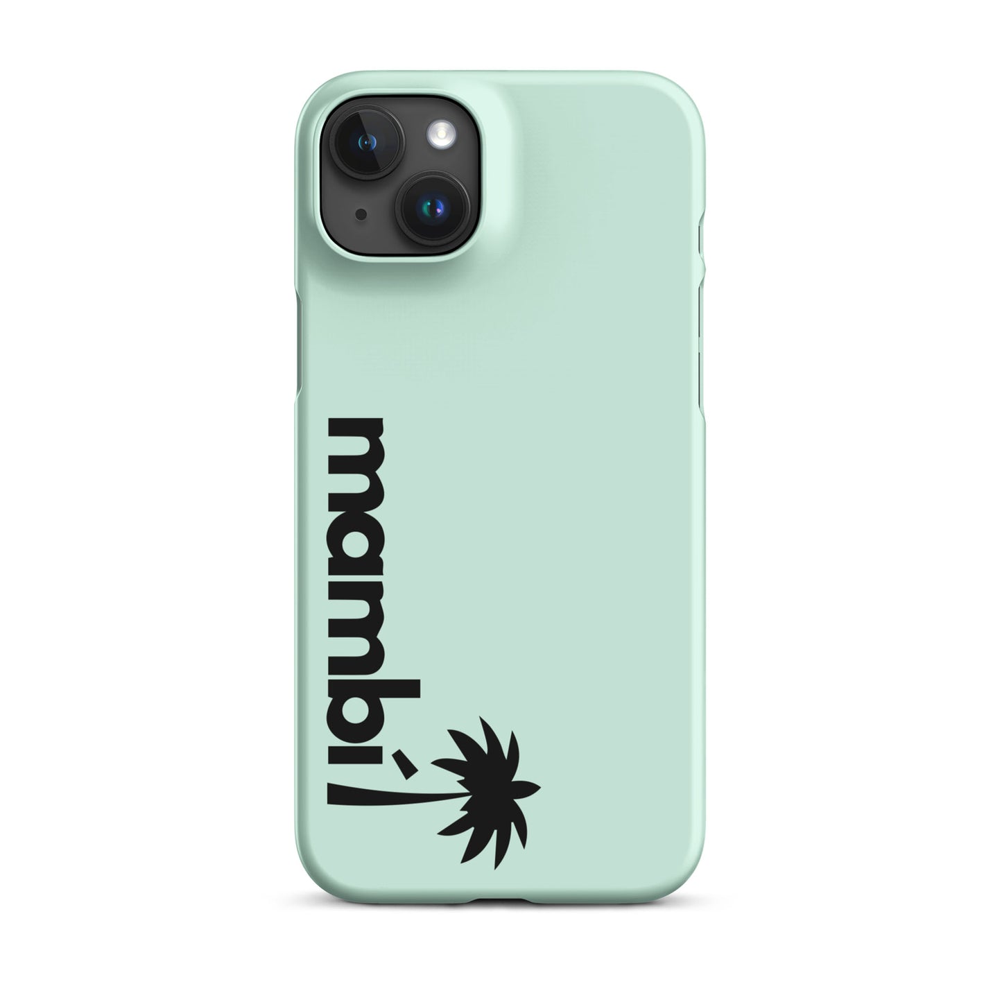 "305" Slim Case for iPhone® | Black Logo | Matte Finish