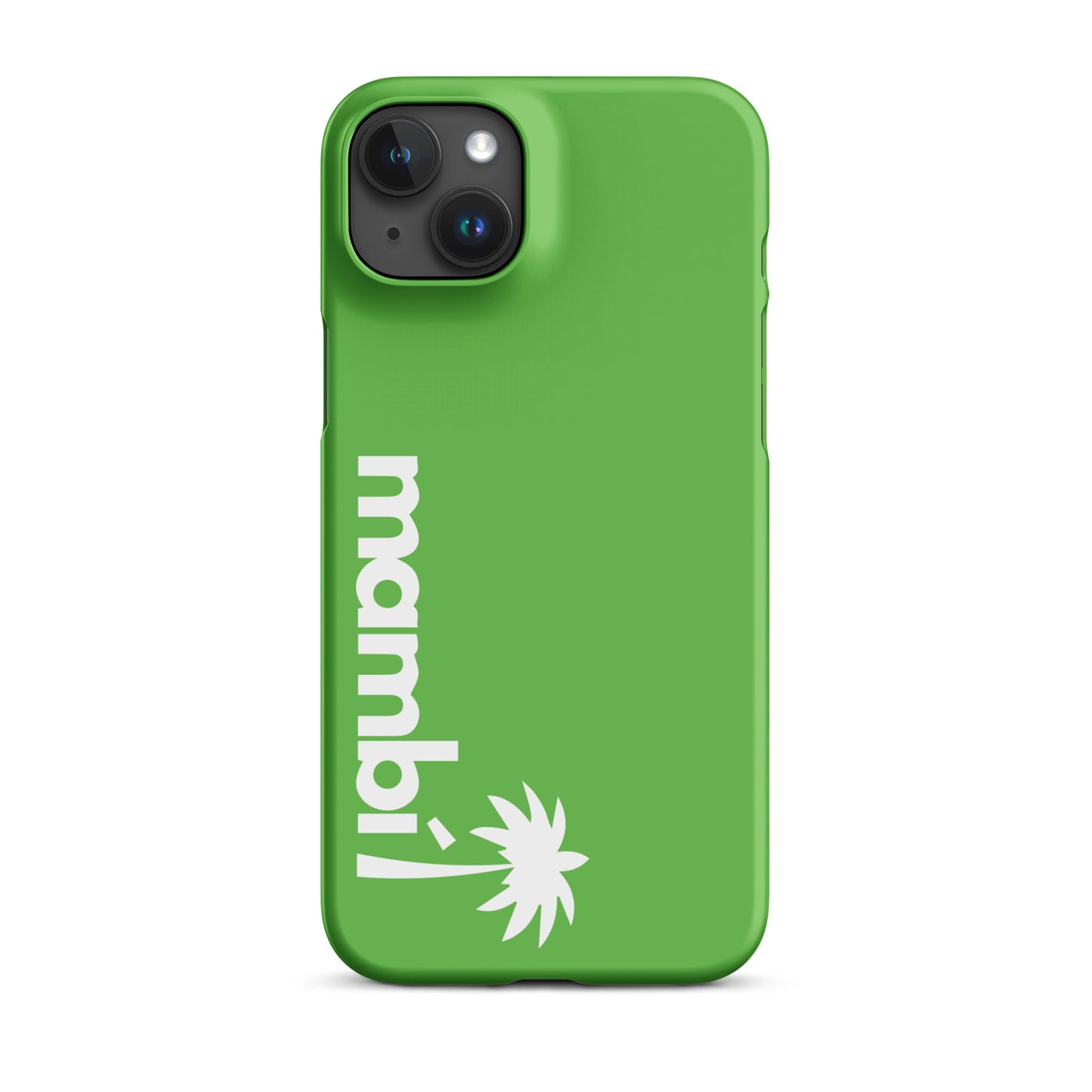 "305" Slim Case for iPhone® | White Logo | Matte Finish